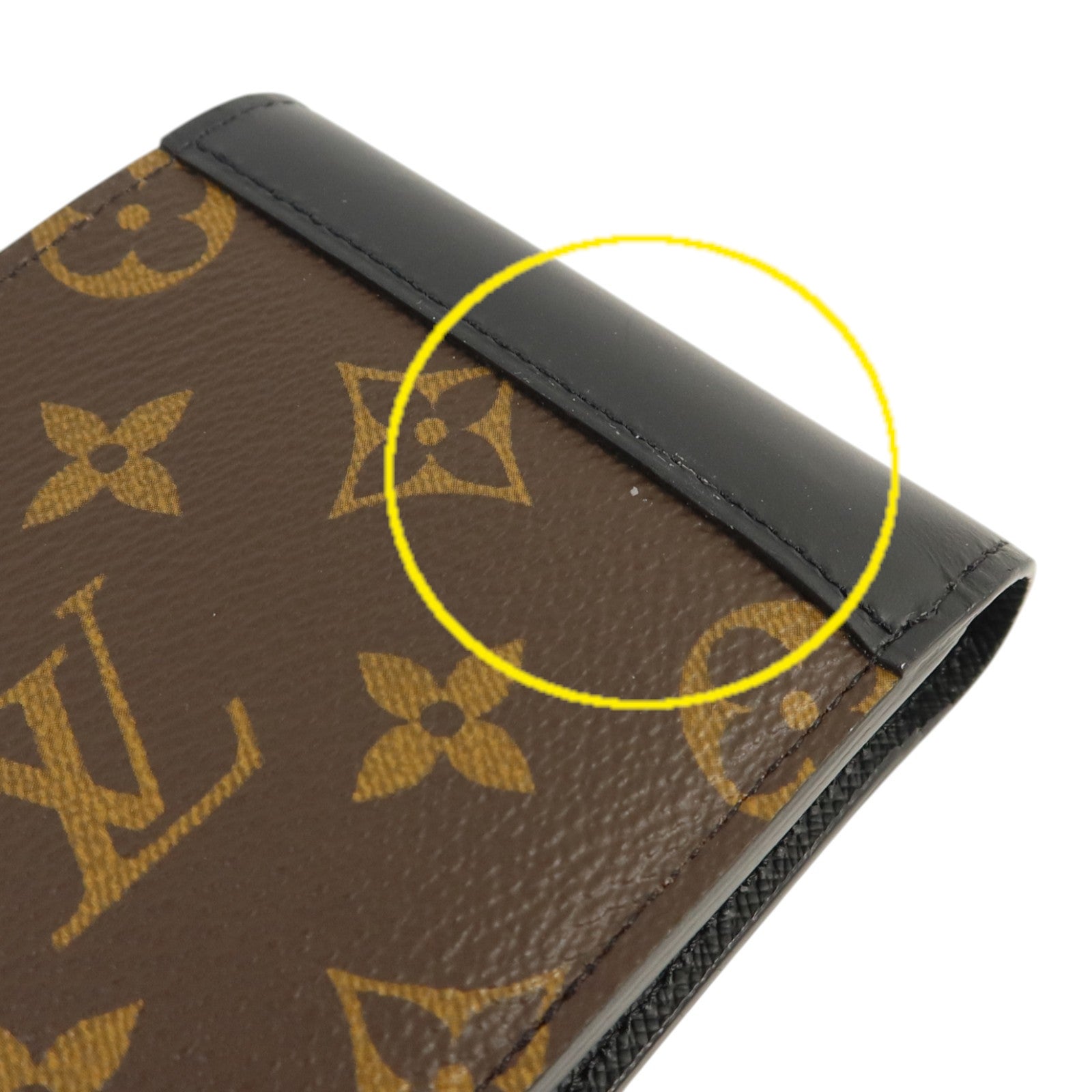 LOUIS VUITTON Monogram Macassar Multiple Wallet錢包
