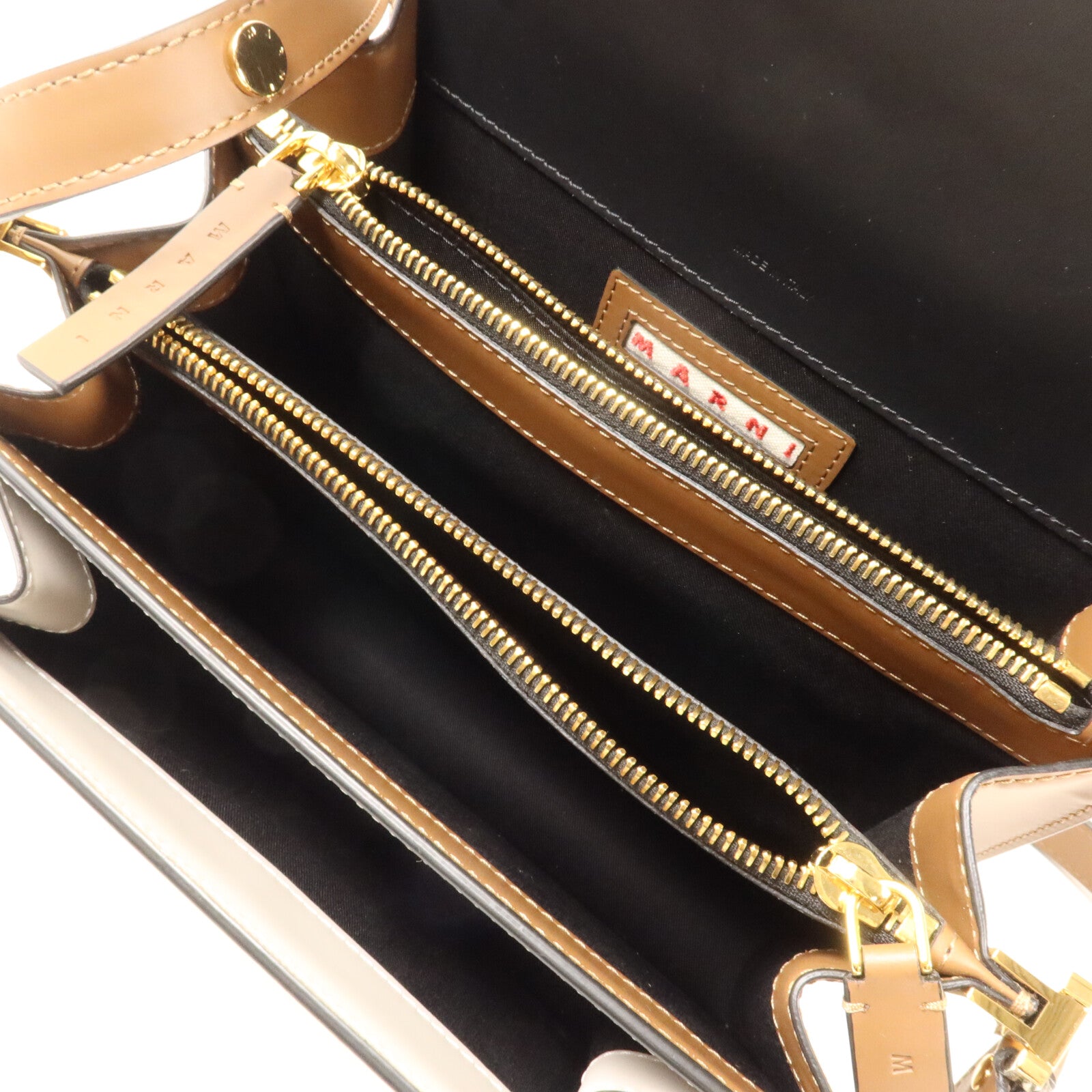 SELECTION 牛皮皮革Marni Trunk肩背袋
