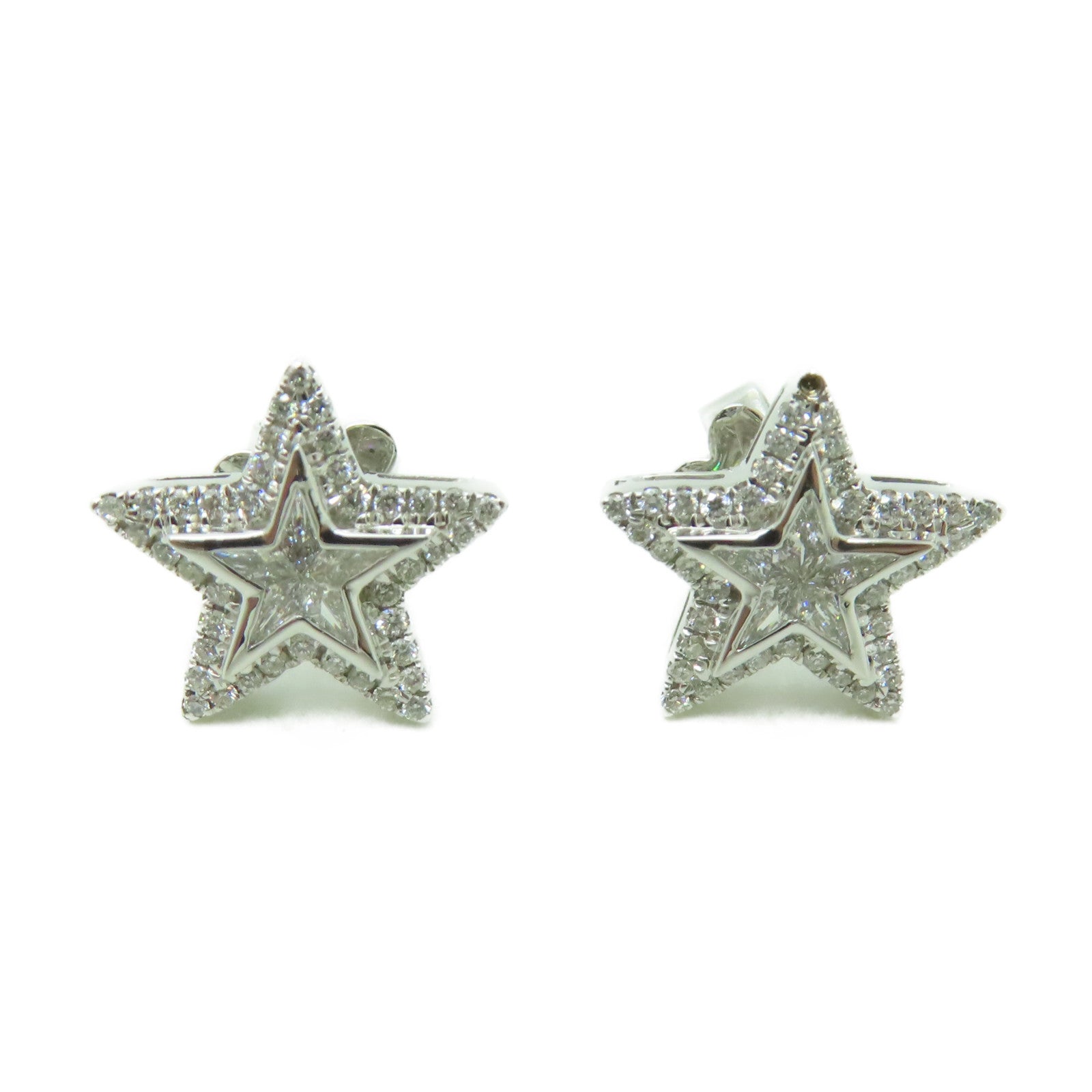 JEWELRY 【激減優惠】18K白金Earrings 0.28ct/0.35ct鑽石耳環