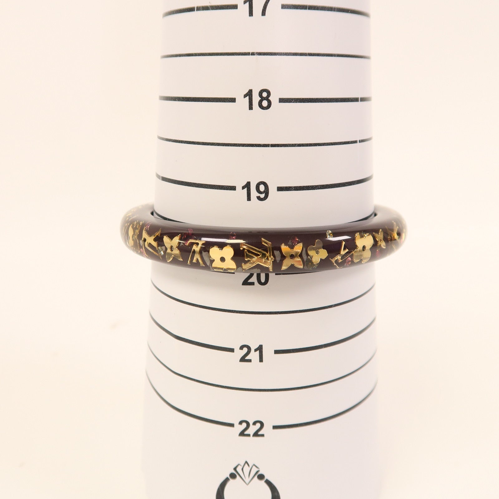 LOUIS VUITTON PVC Bangle手鐲啡色