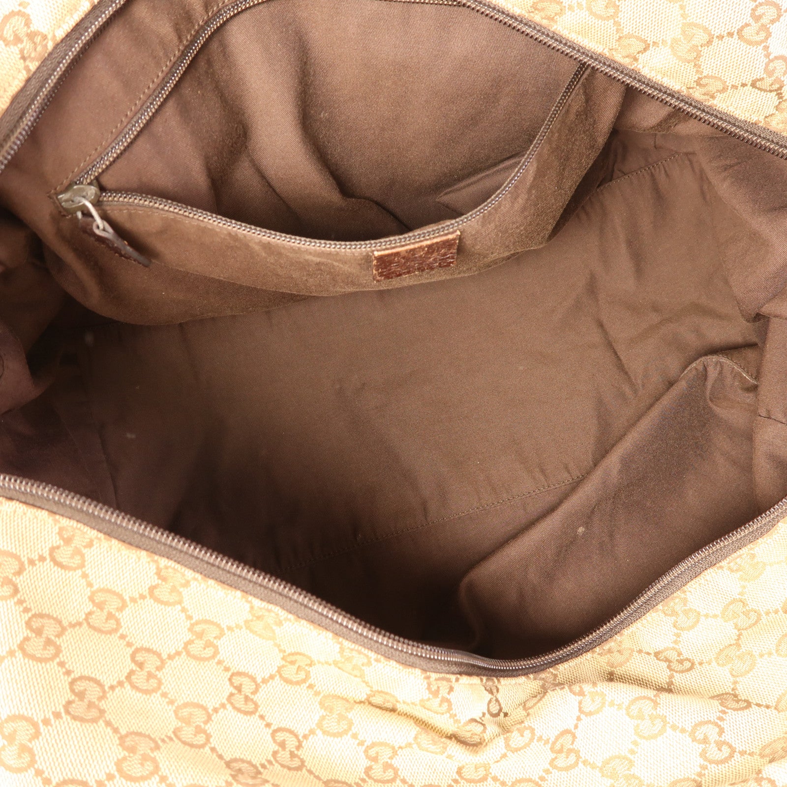 GUCCI 帆布Boston Bag肩背袋