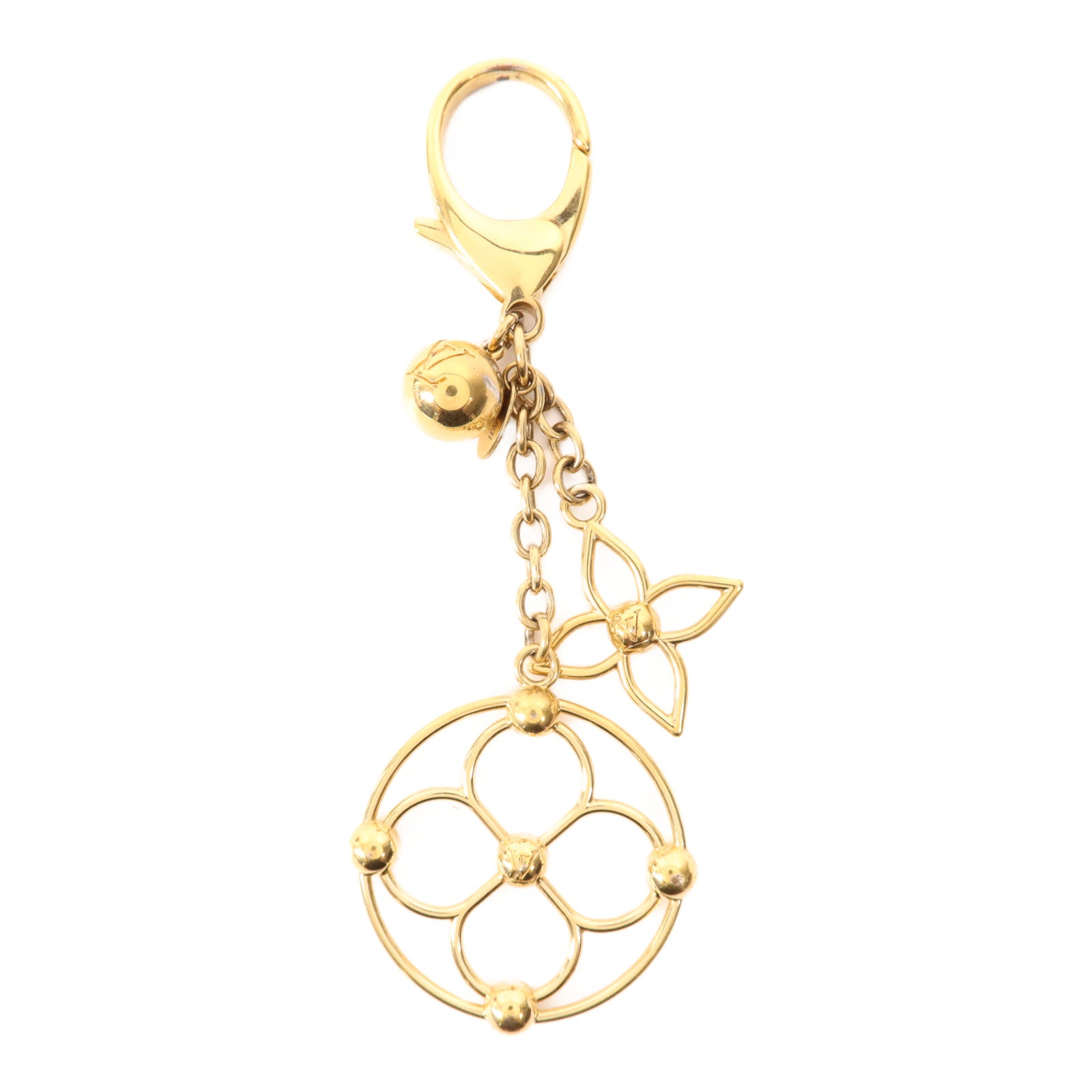 LOUIS VUITTON 金屬Bloomy Flower Charm掛飾