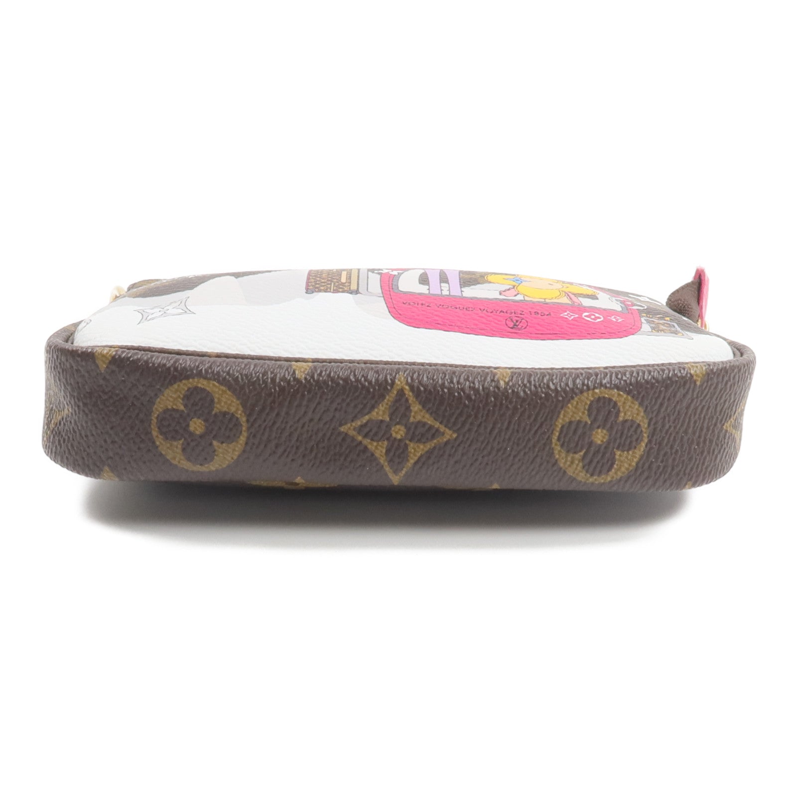 LOUIS VUITTON Monogram Vivienne Accessories Pouch鏈帶手拿包