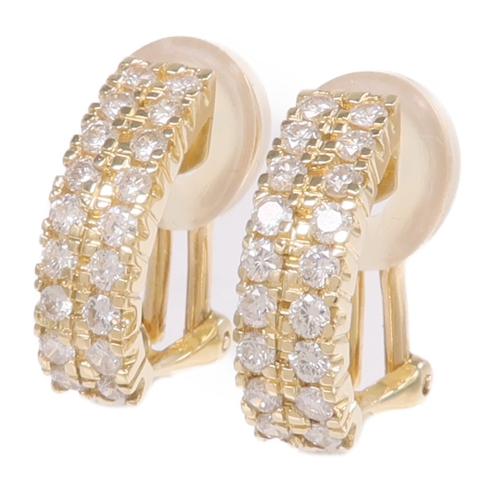 JEWELRY 18K黃金Diamond Earrings鑽石耳環