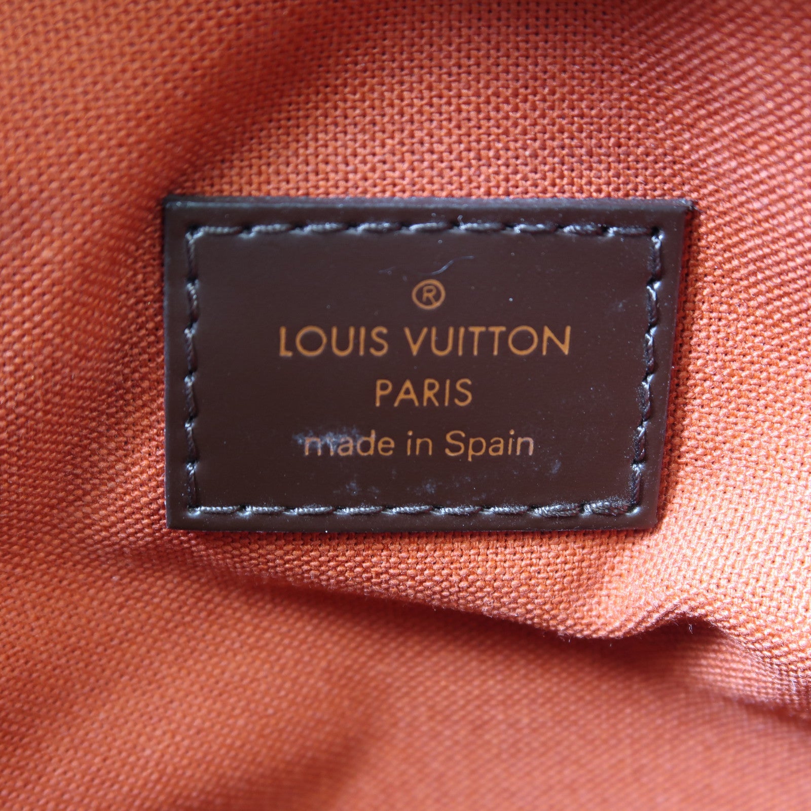 LOUIS VUITTON Monogram Olaf金扣肩背袋棕色