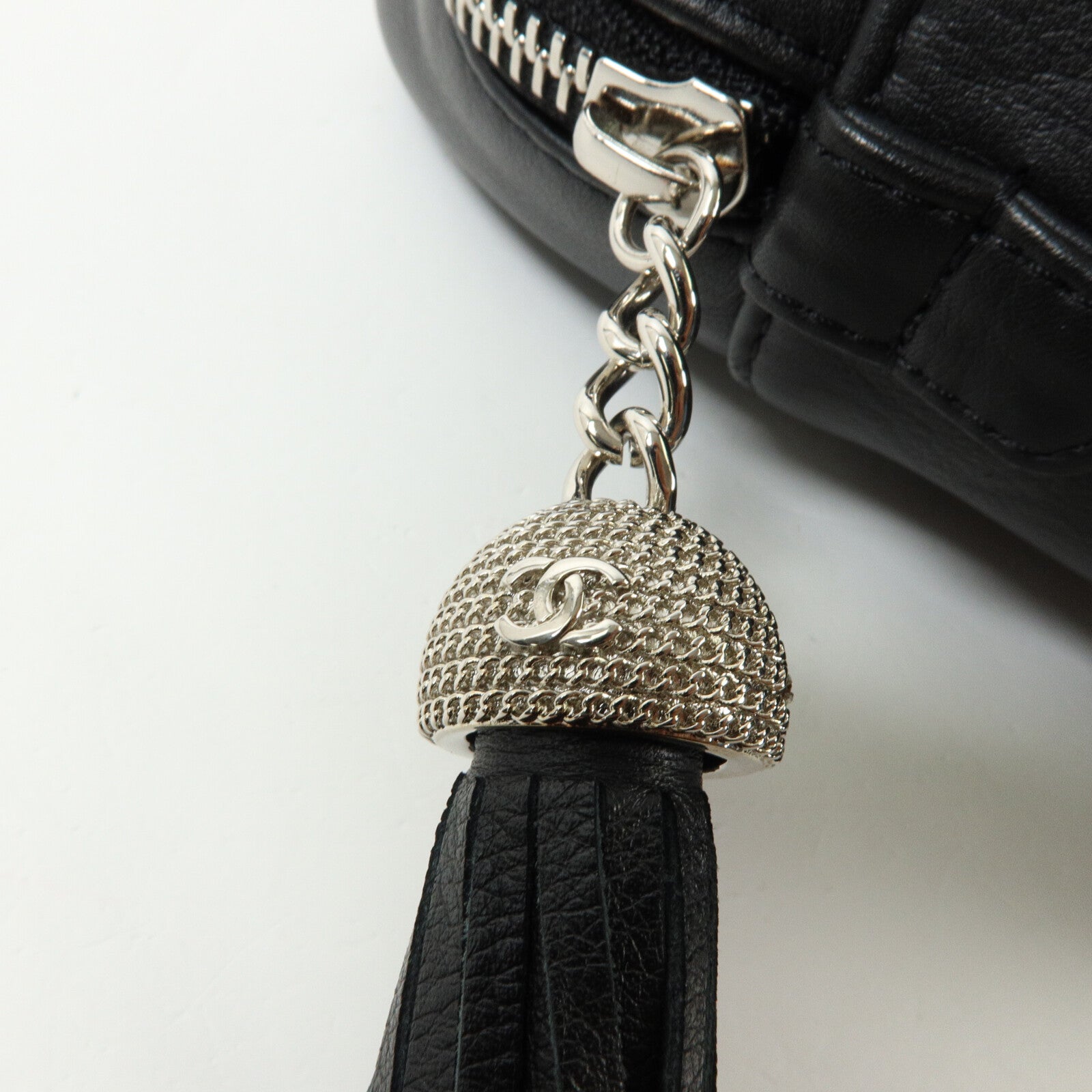 CHANEL 牛皮皮革Shoulder Bag 鏈帶肩背袋