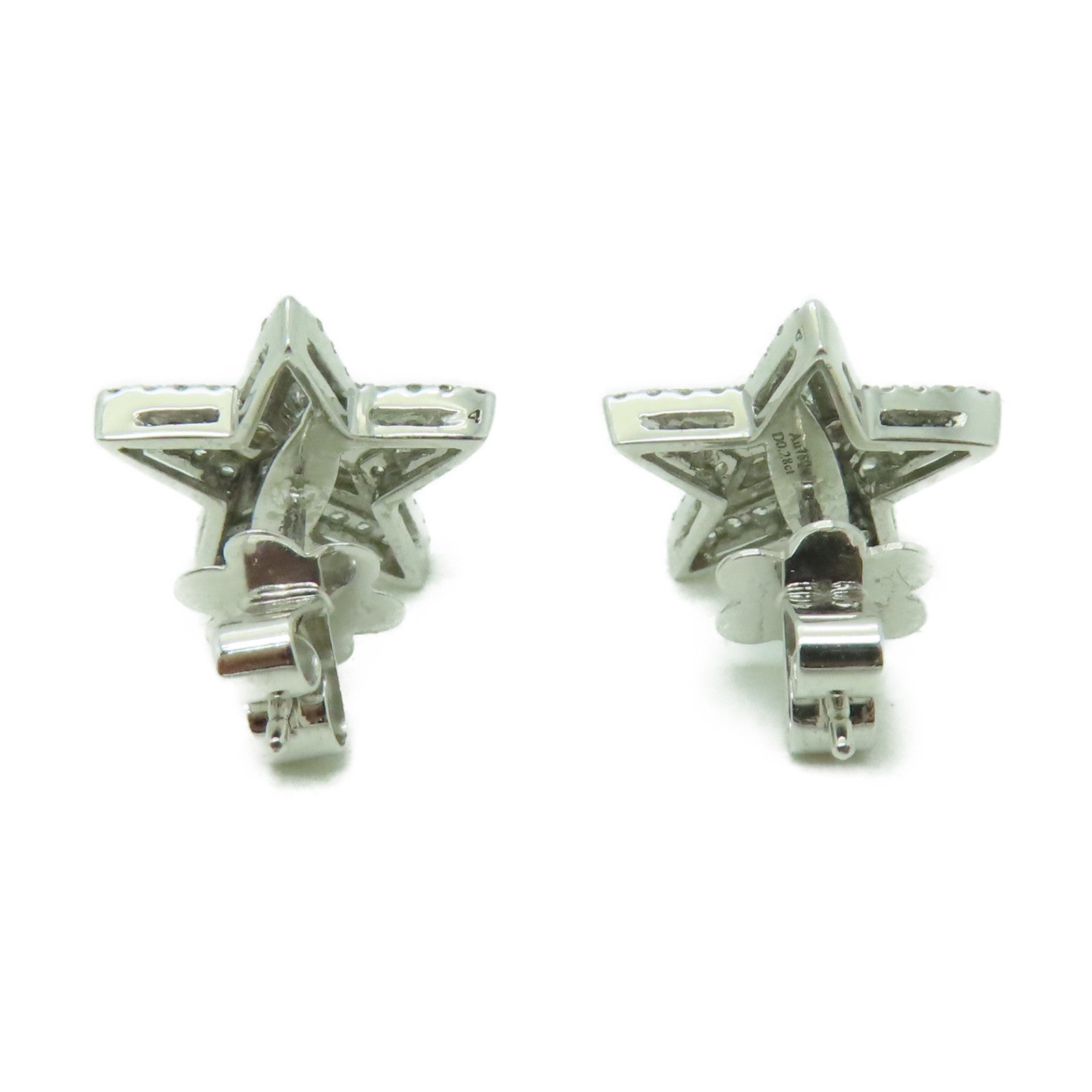 JEWELRY 【激減優惠】18K白金Earrings 0.28ct/0.35ct鑽石耳環