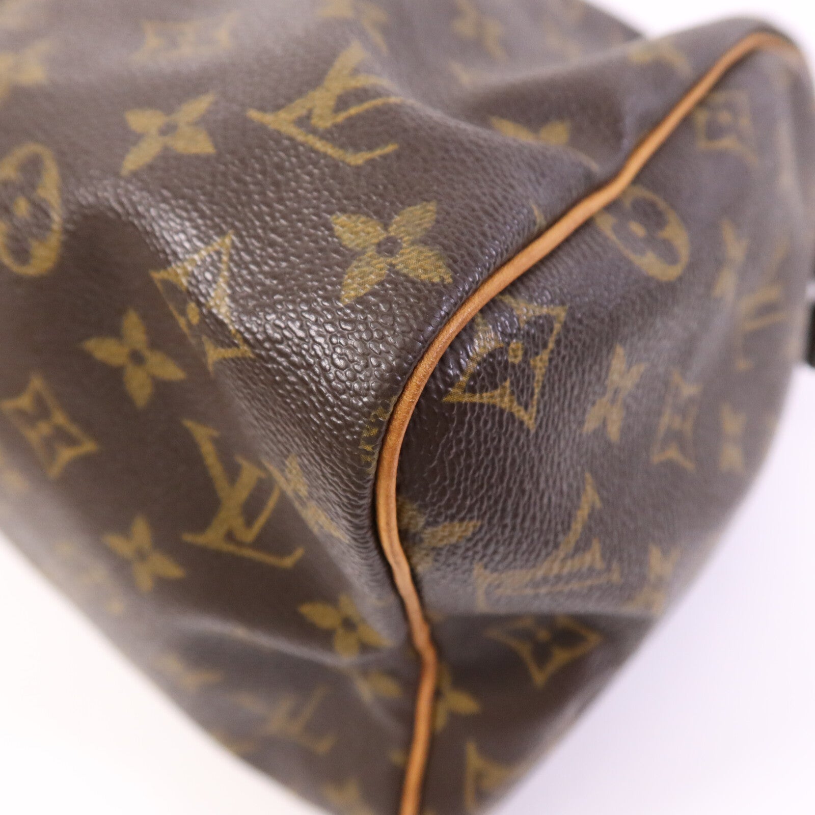 LOUIS VUITTON Monogram Speedy 30金扣手挽袋