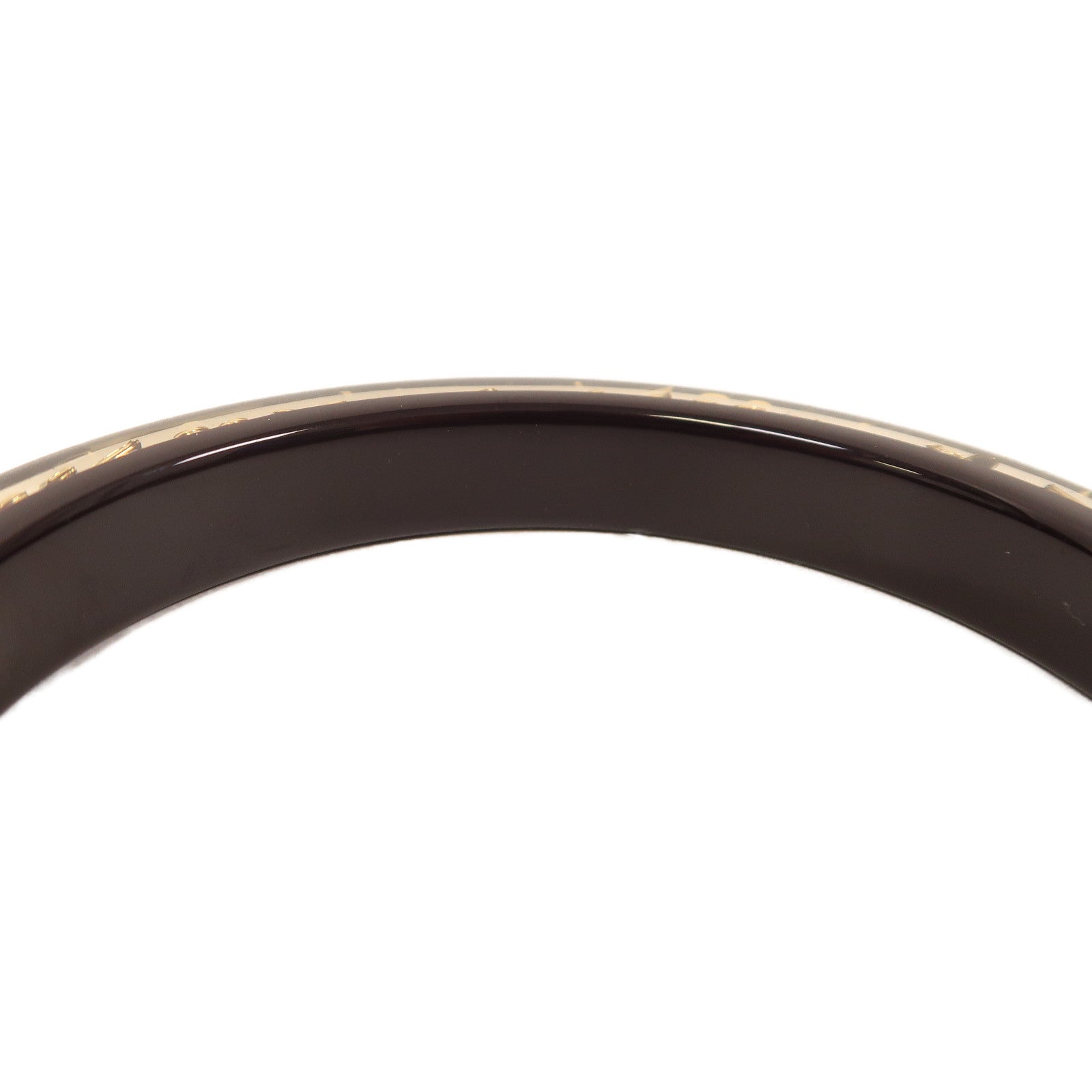 LOUIS VUITTON PVC Bangle手鐲啡色