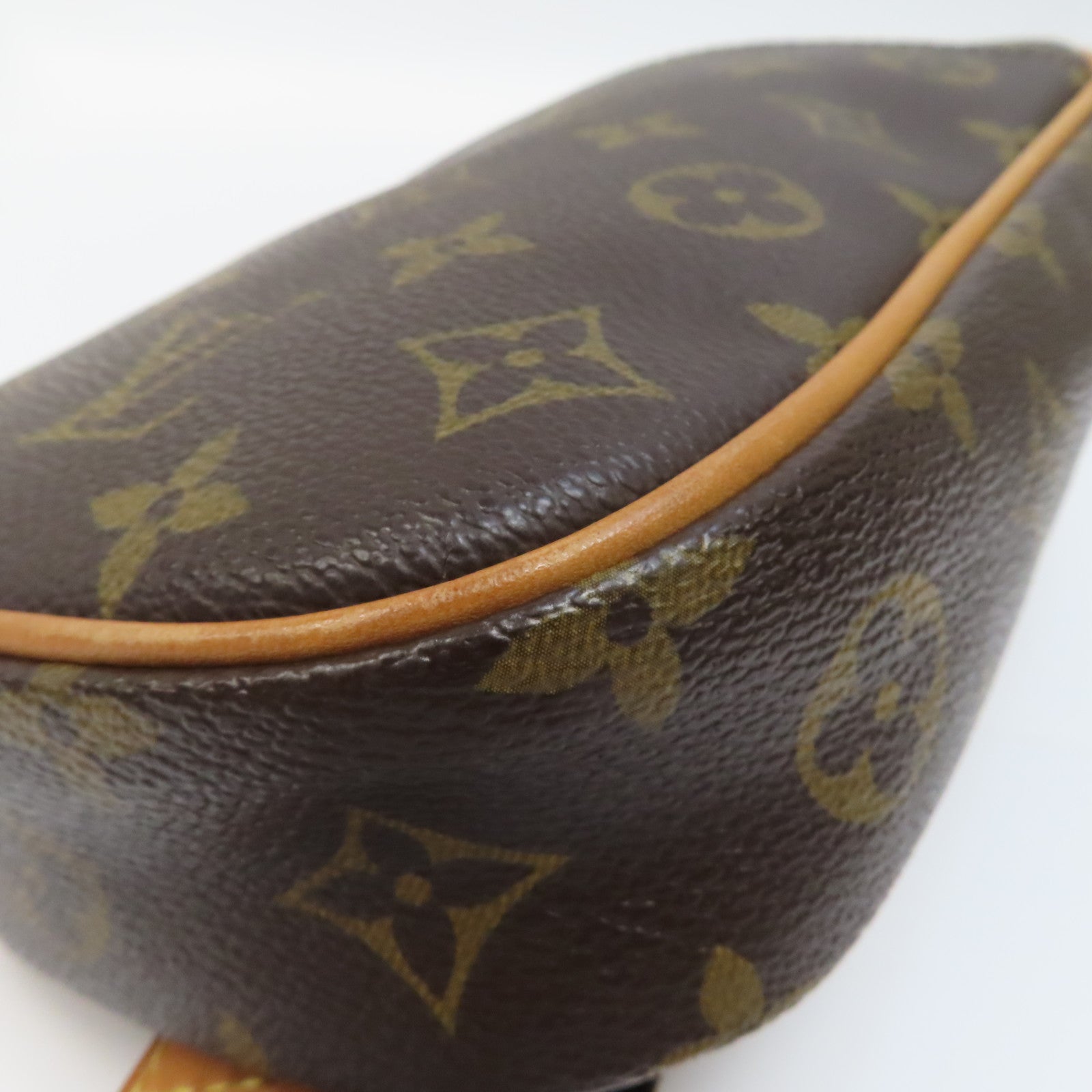 LOUIS VUITTON Monogram Pochette Gange Waist Bag金扣腰包啡色
