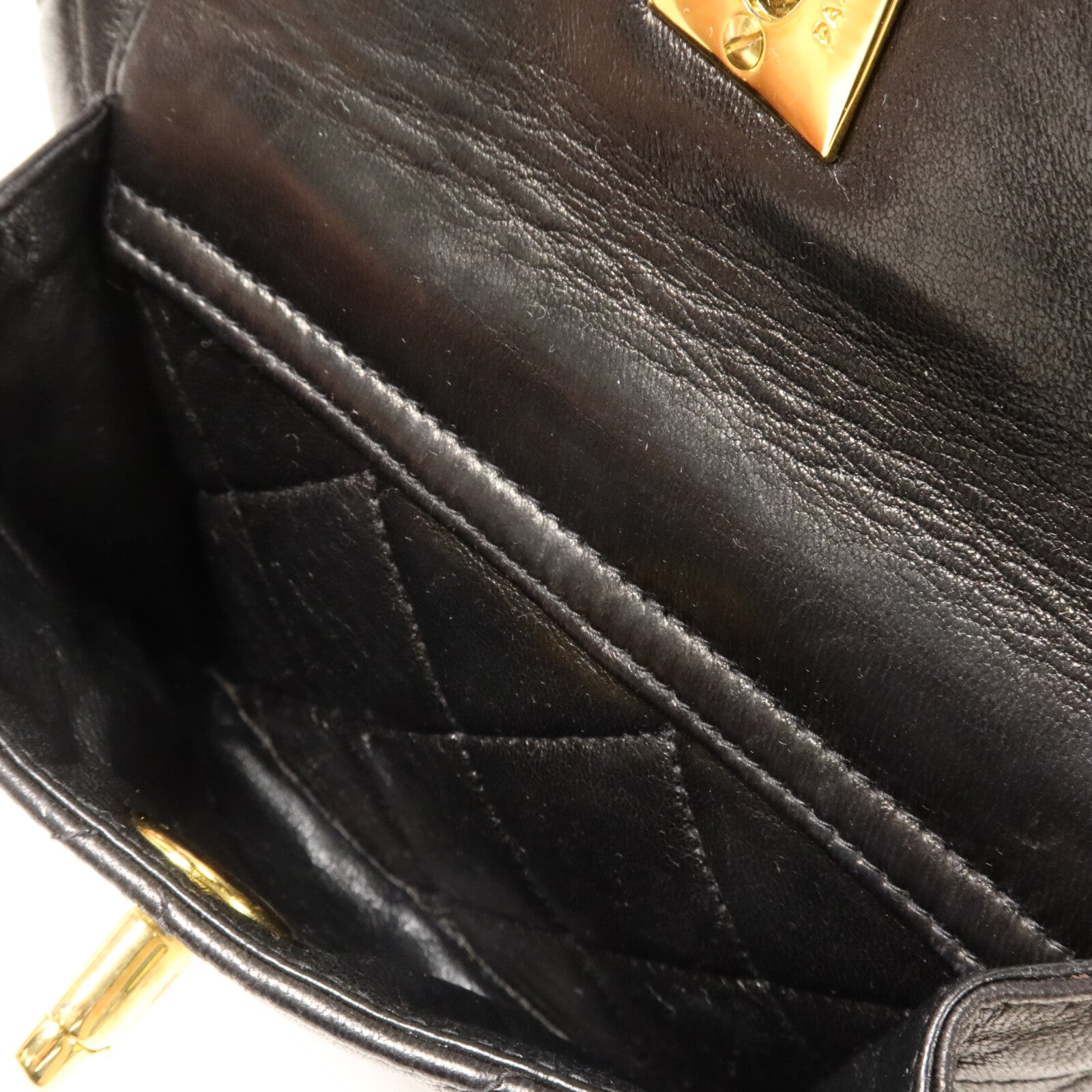 CHANEL 羊皮皮革Vintage Backpack鏈帶背包