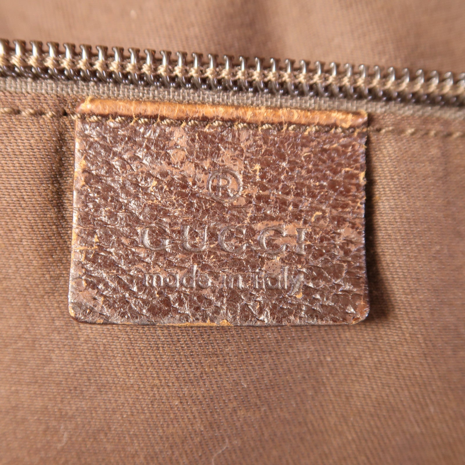 GUCCI 帆布Boston Bag肩背袋