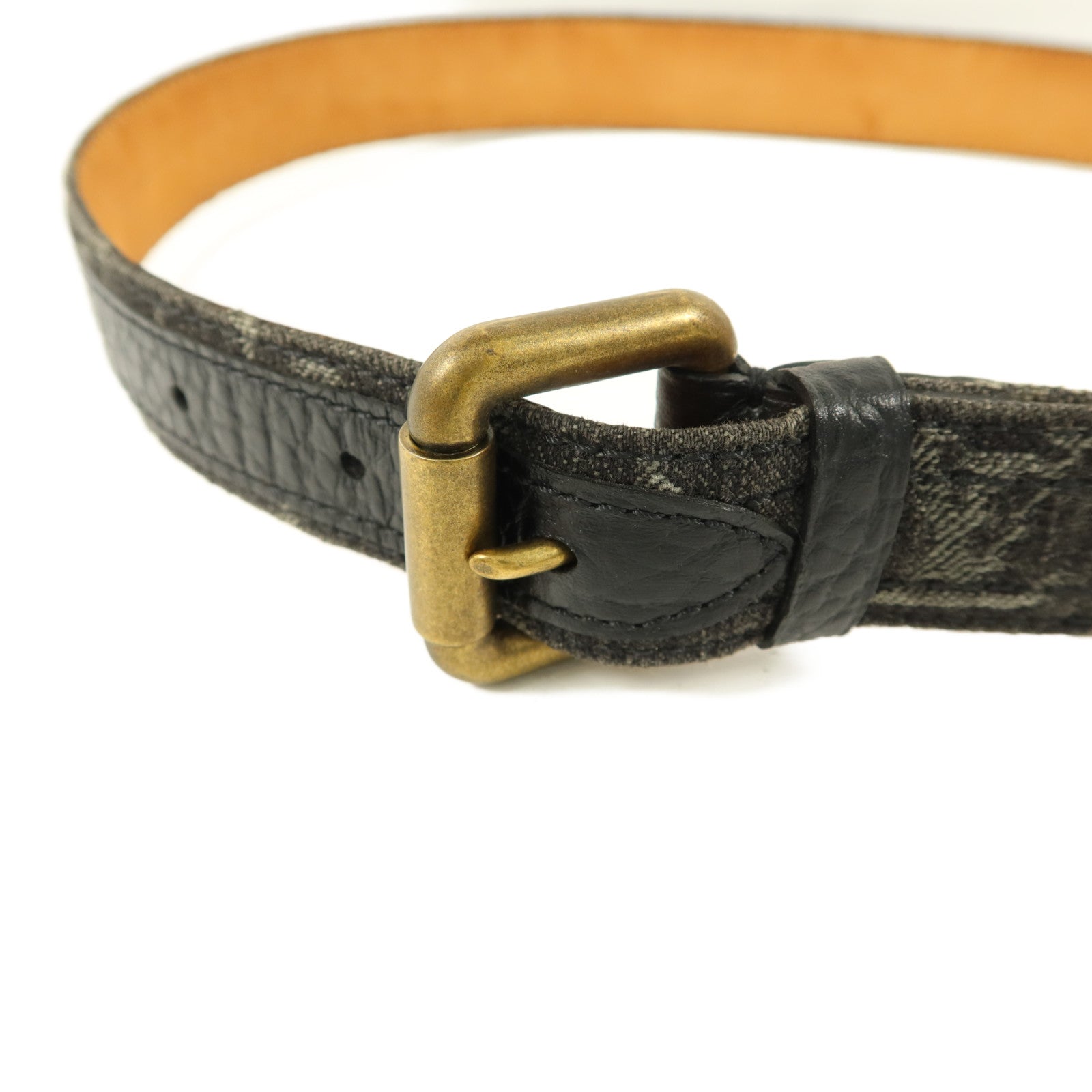 LOUIS VUITTON Monogram Denim Ceinture Belt皮帶