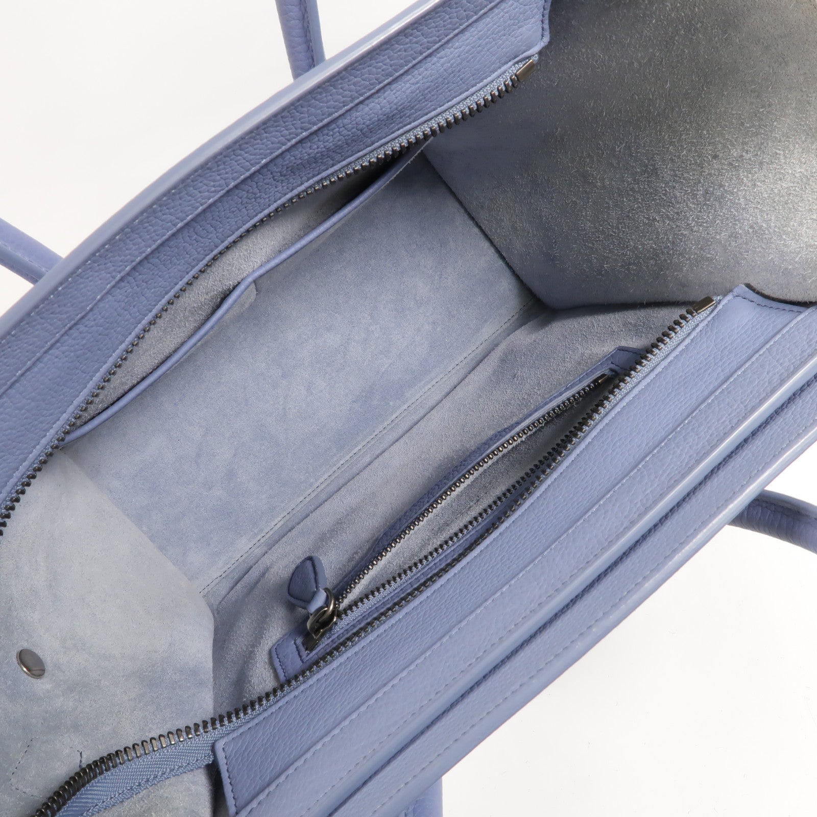 CELINE 牛皮皮革Micro Luggage手挽袋
