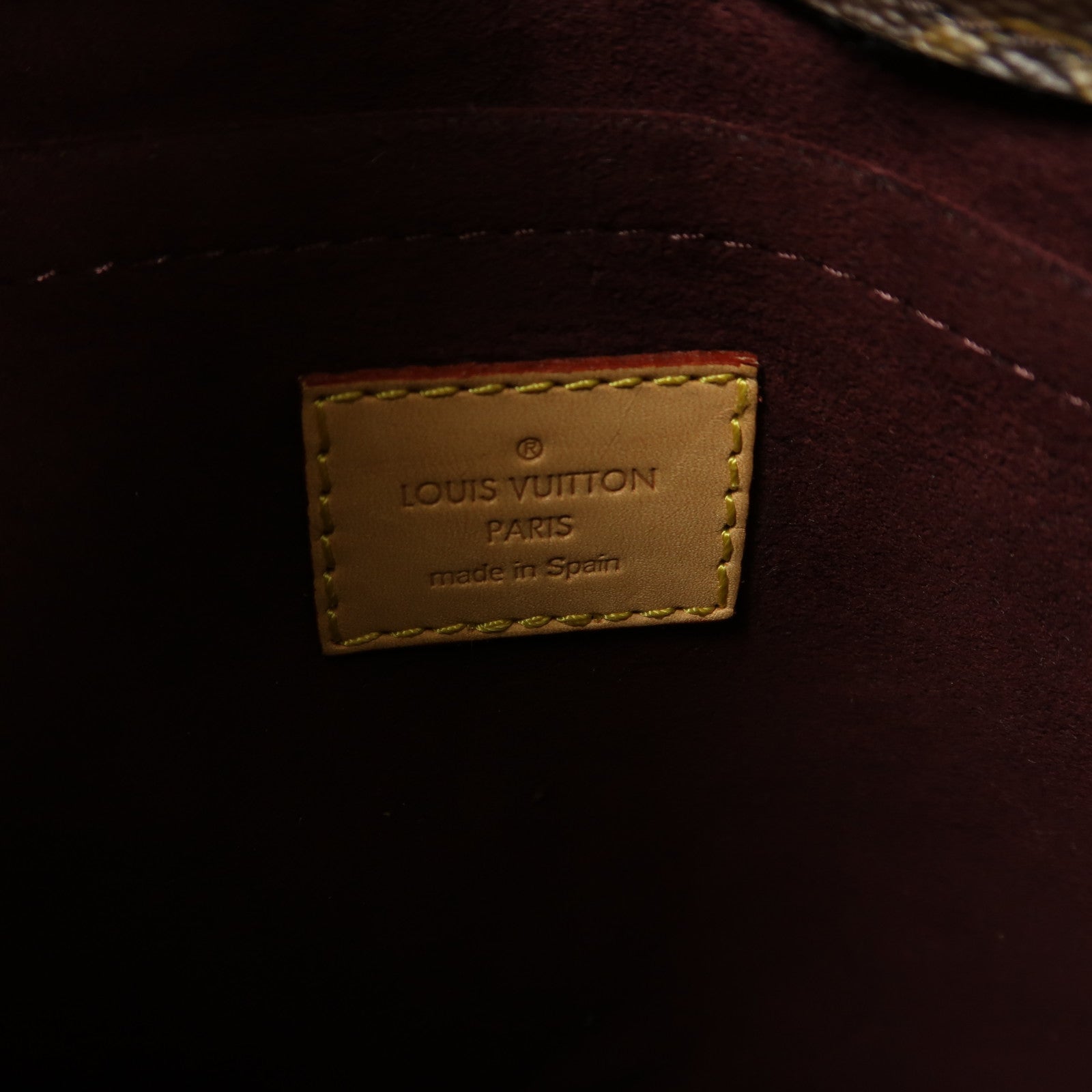 LOUIS VUITTON Monogram Montaigne MM金扣手挽肩背兩用袋