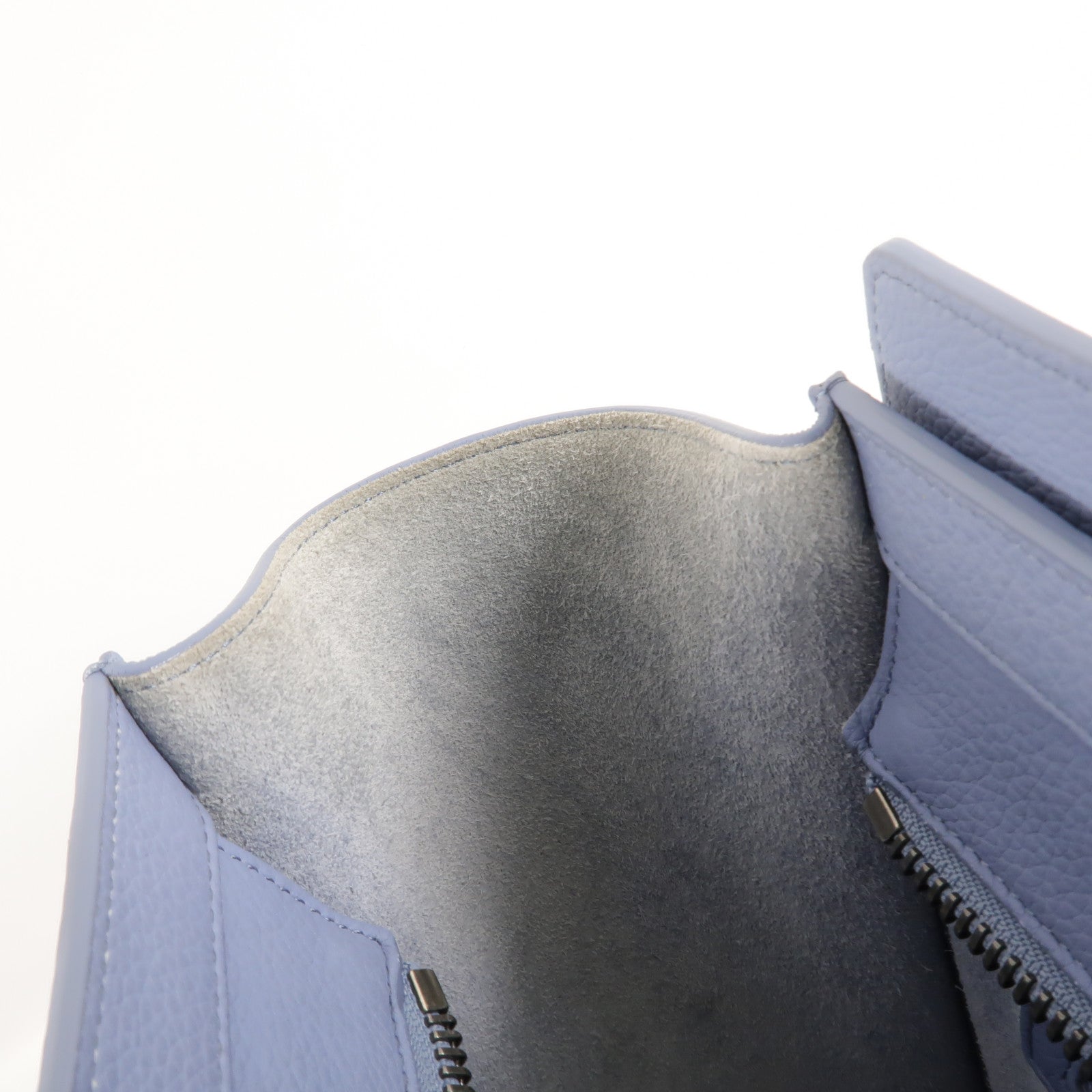 CELINE 牛皮皮革Micro Luggage手挽袋