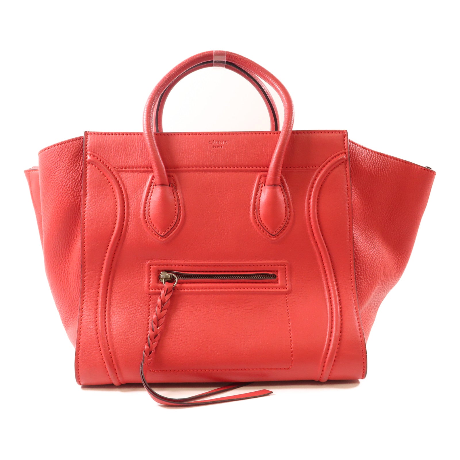 CELINE 牛皮皮革Square Phantom手挽袋