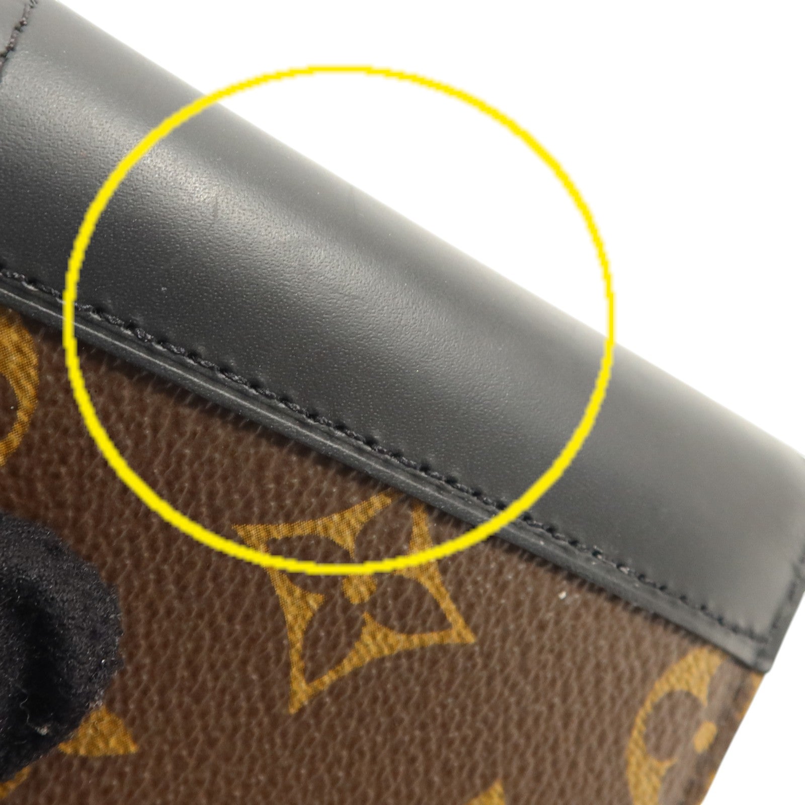 LOUIS VUITTON Monogram Macassar Multiple Wallet錢包