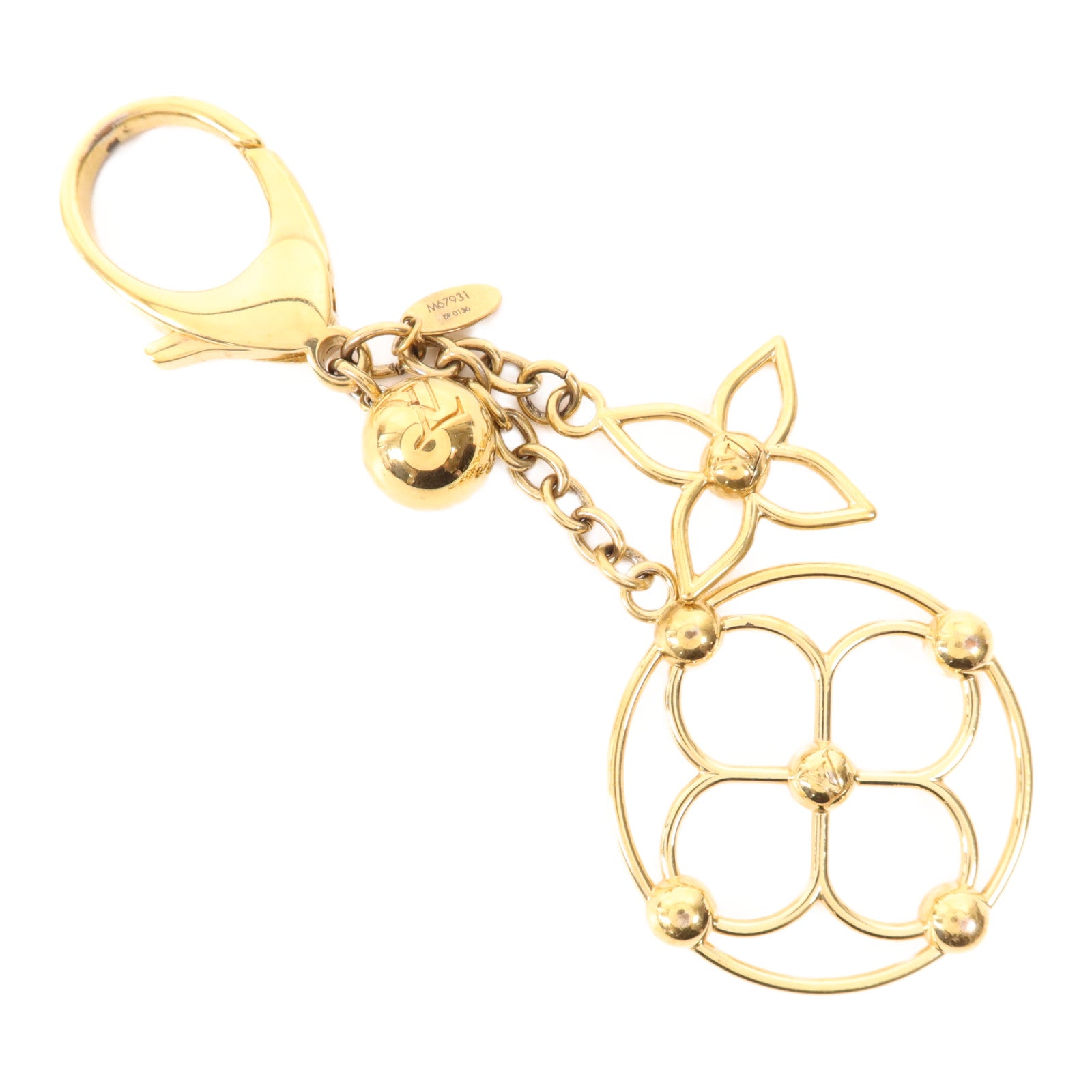 LOUIS VUITTON 金屬Bloomy Flower Charm掛飾