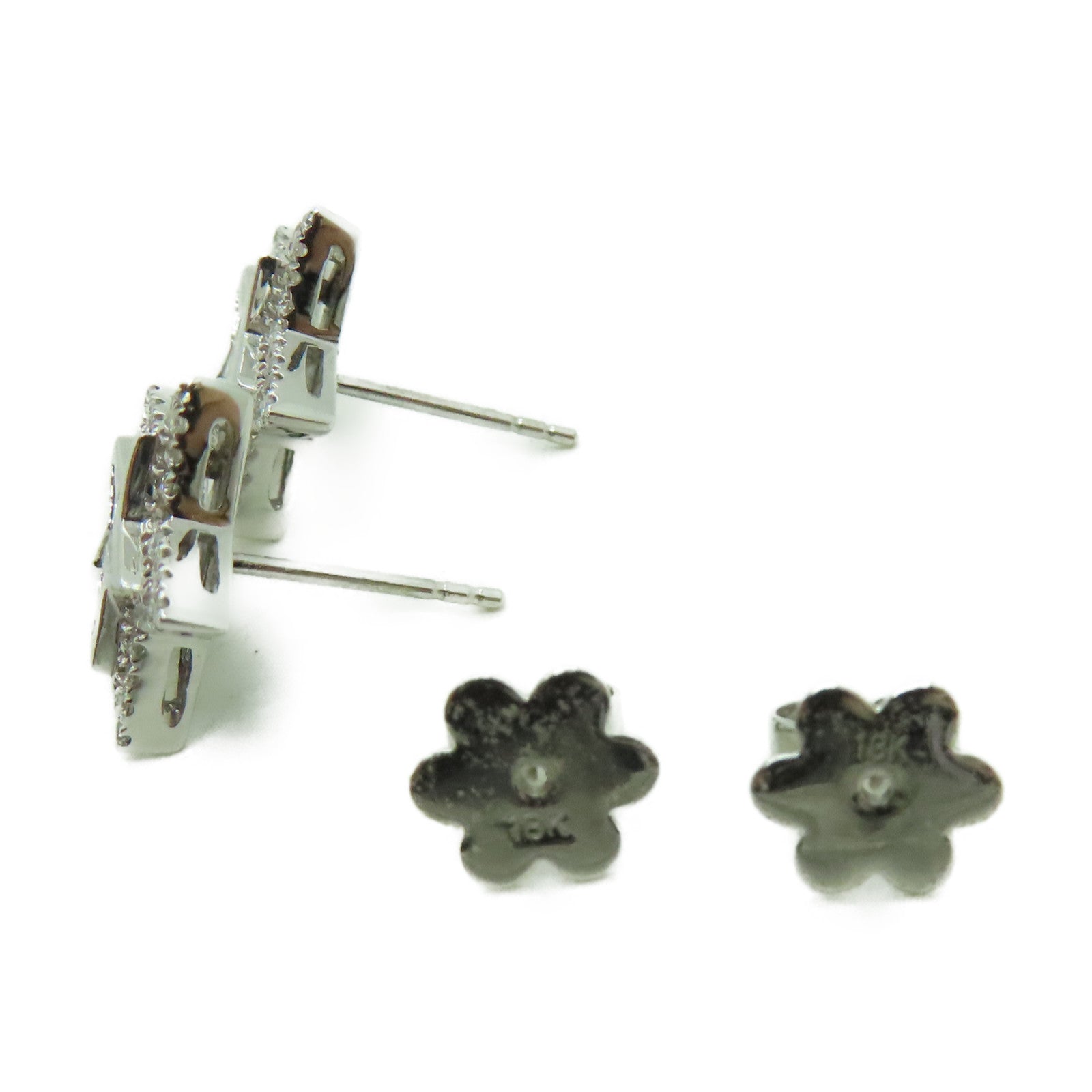 JEWELRY 【激減優惠】18K白金Earrings 0.28ct/0.35ct鑽石耳環