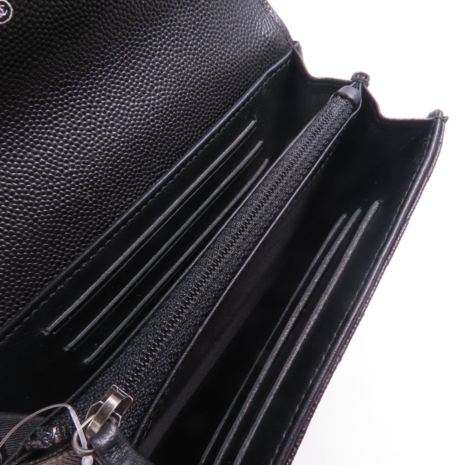 CHANEL 牛皮皮革Boy Wallet錢包