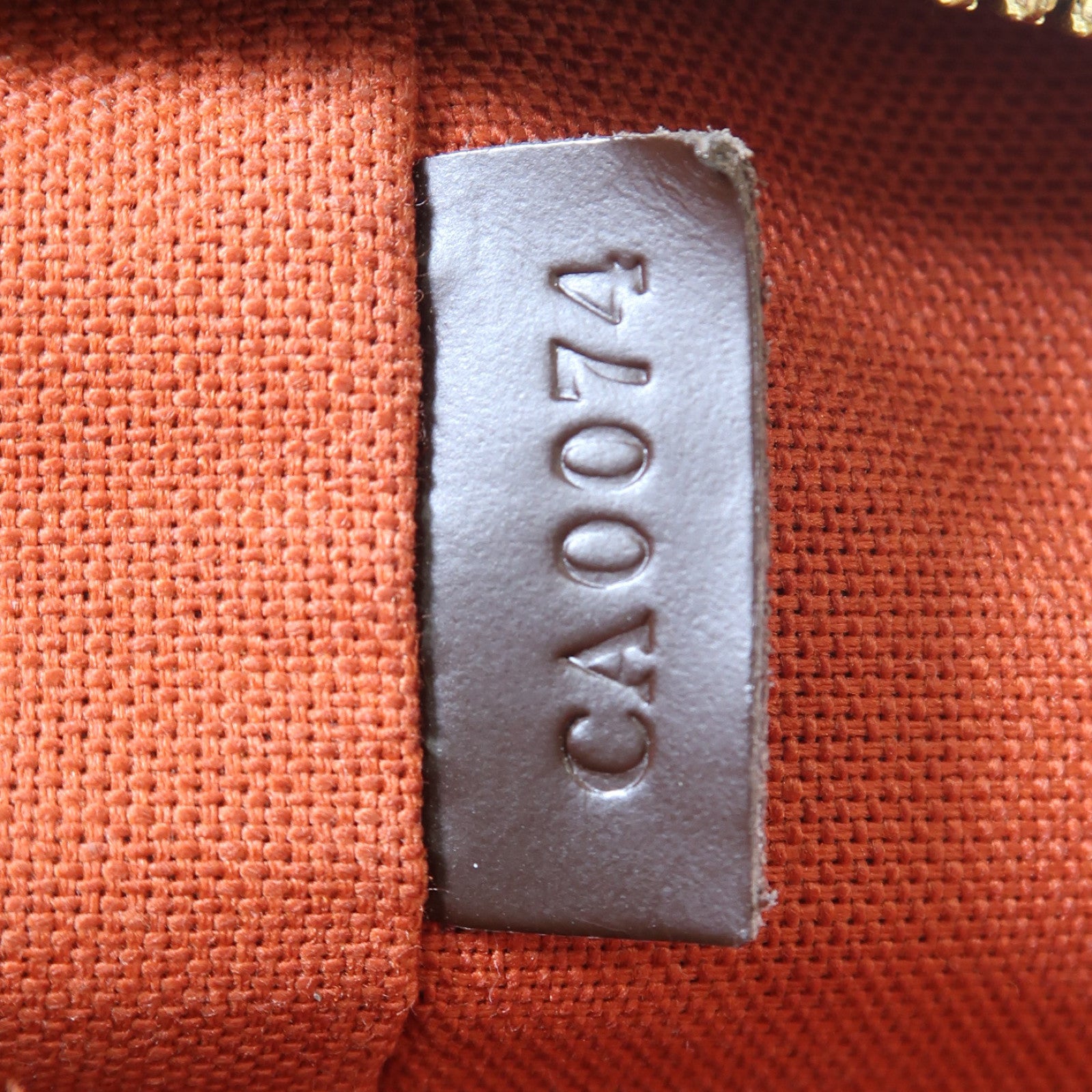 LOUIS VUITTON Monogram Olaf金扣肩背袋棕色