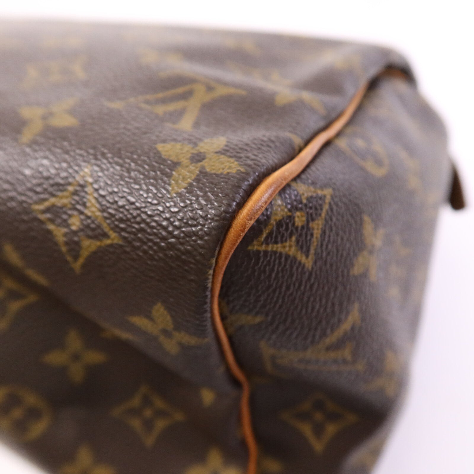 LOUIS VUITTON Monogram Speedy 30金扣手挽袋