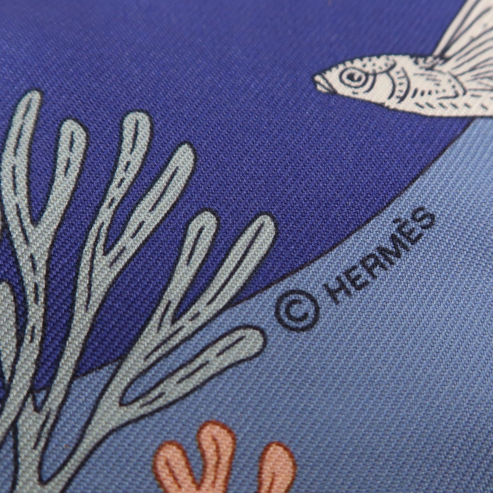 HERMES 絲質Twilly絲巾