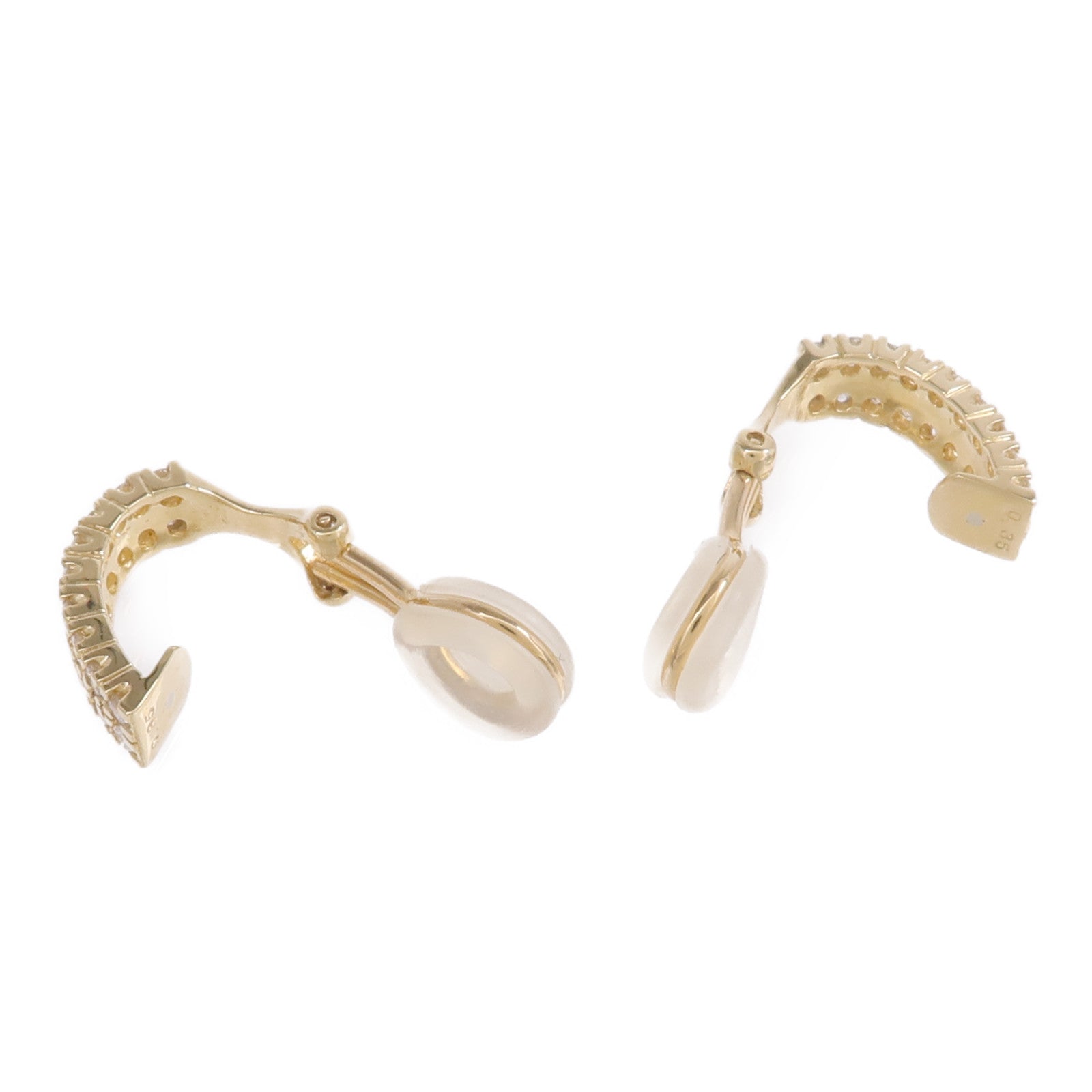 JEWELRY 18K黃金Diamond Earrings鑽石耳環