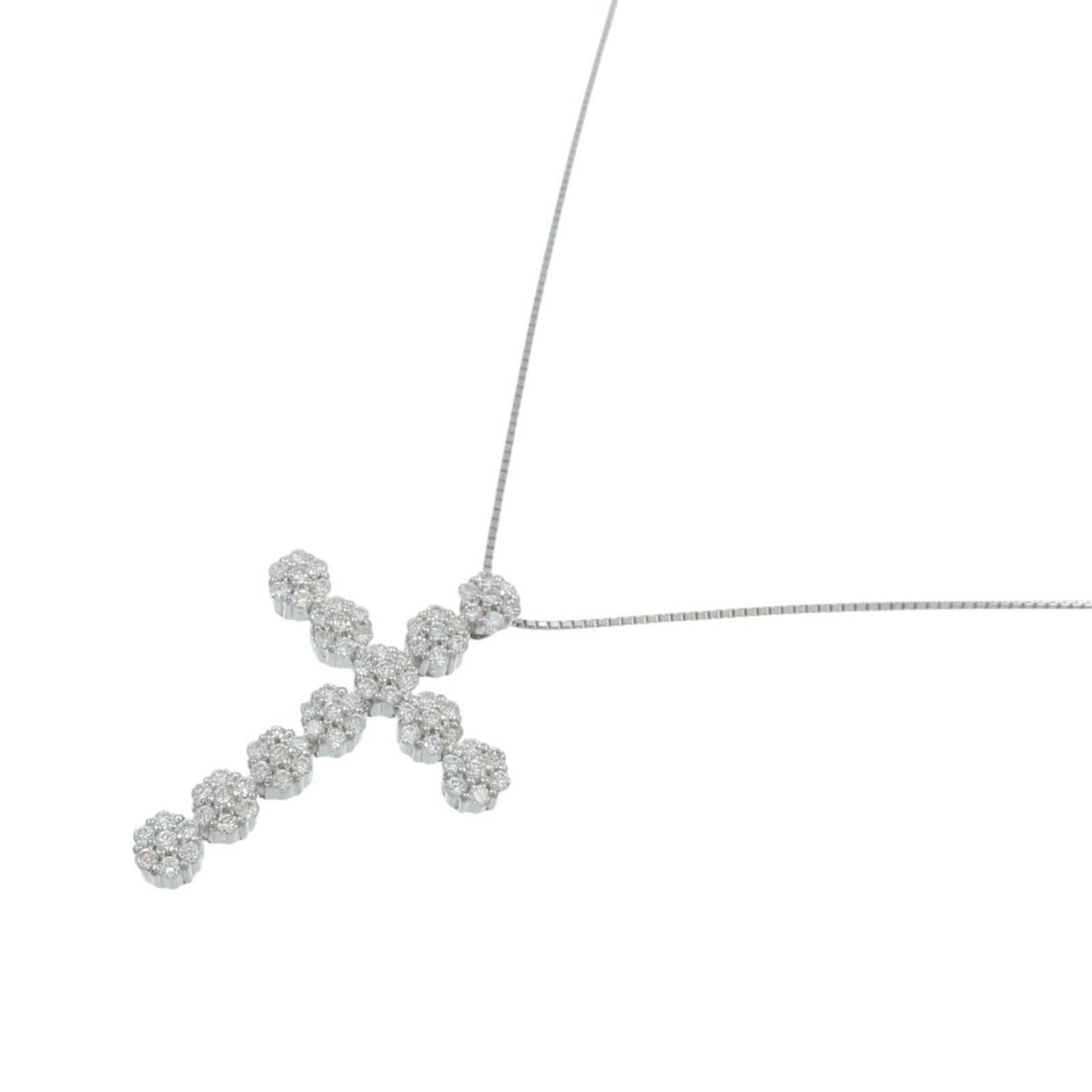 JEWELRY 18K白金Diamond Necklace鑽石項鍊