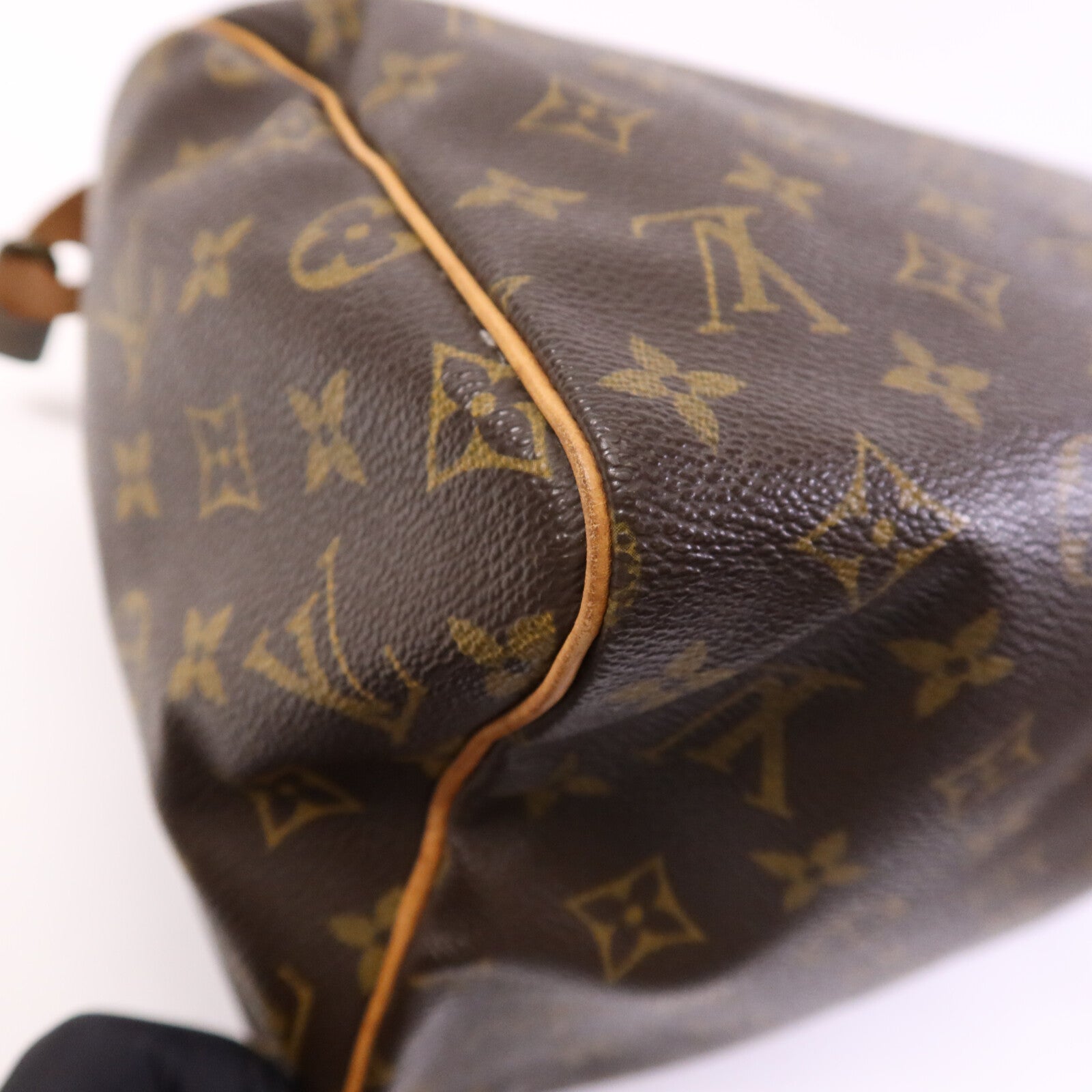 LOUIS VUITTON Monogram Speedy 30金扣手挽袋