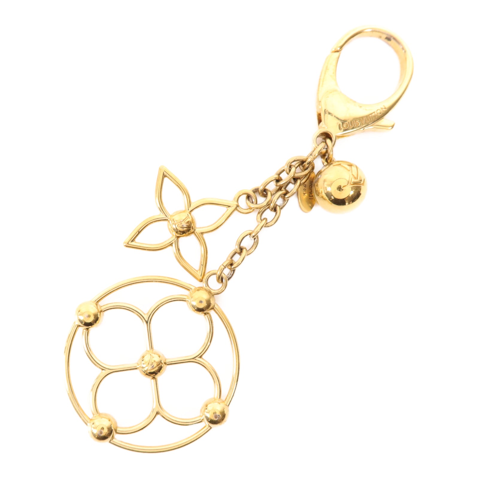 LOUIS VUITTON 金屬Bloomy Flower Charm掛飾
