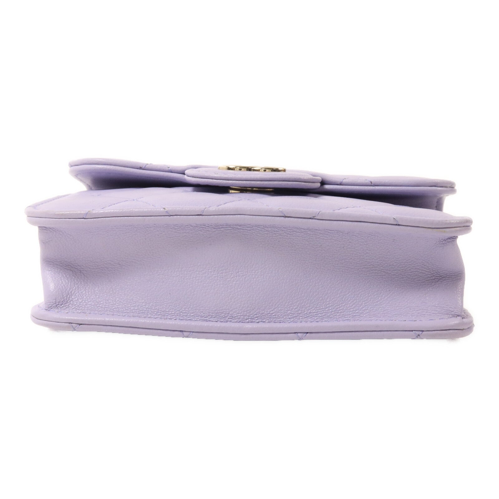 CHANEL 羊皮皮革Card Holder On Chain鏈帶手挽肩背兩用袋