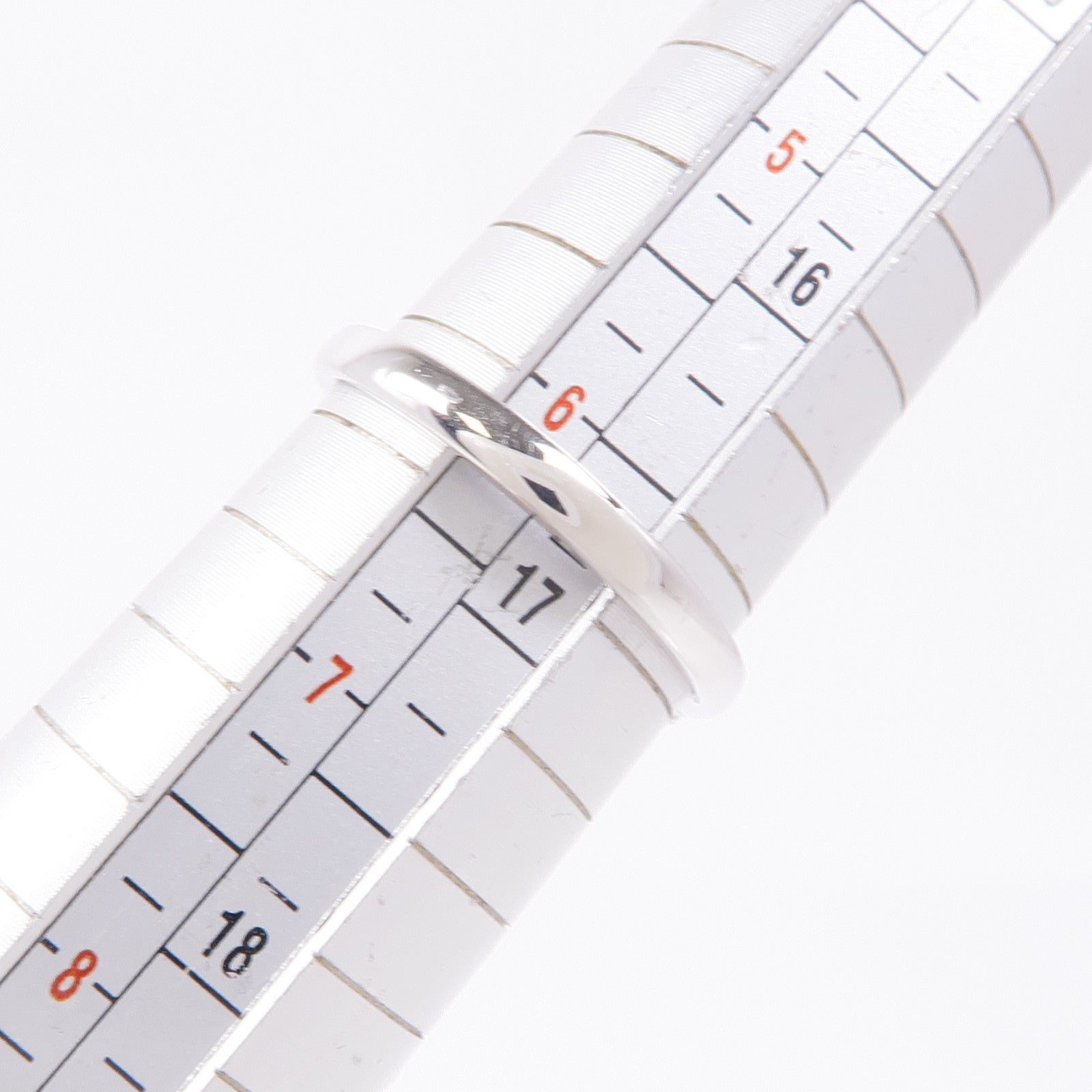 JEWELRY PT950鉑金Ruby/Diamond Ring紅寶石/鑽石戒指US#6