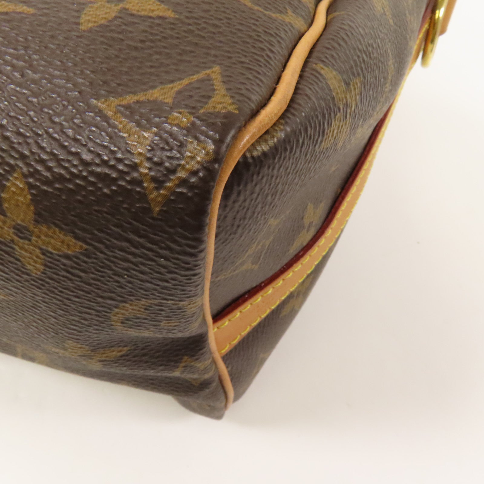 LOUIS VUITTON Monogram Speedy Bandouliere 25金扣手挽肩背兩用袋