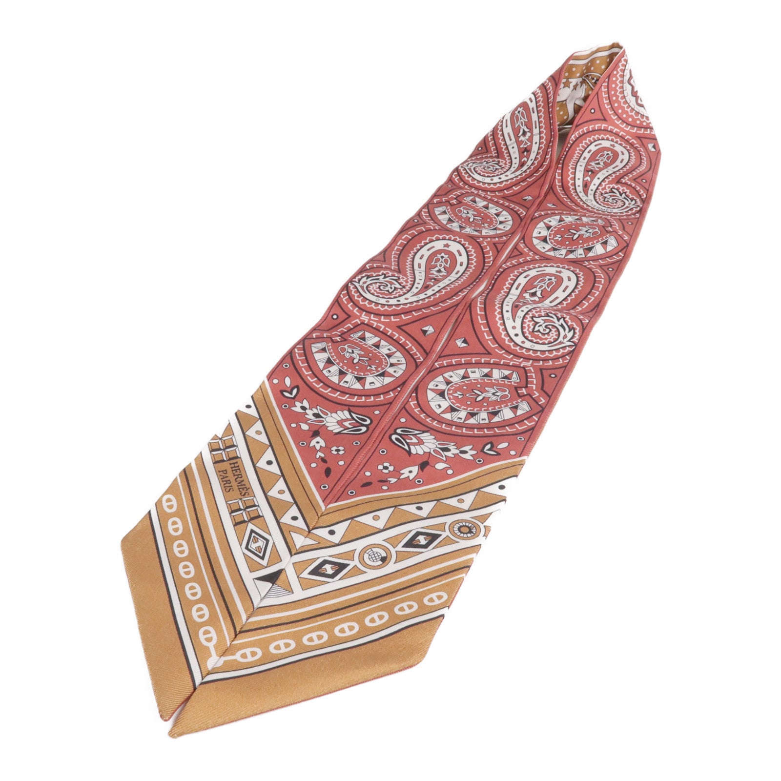 HERMES 【激減優惠】絲質Twilly絲巾