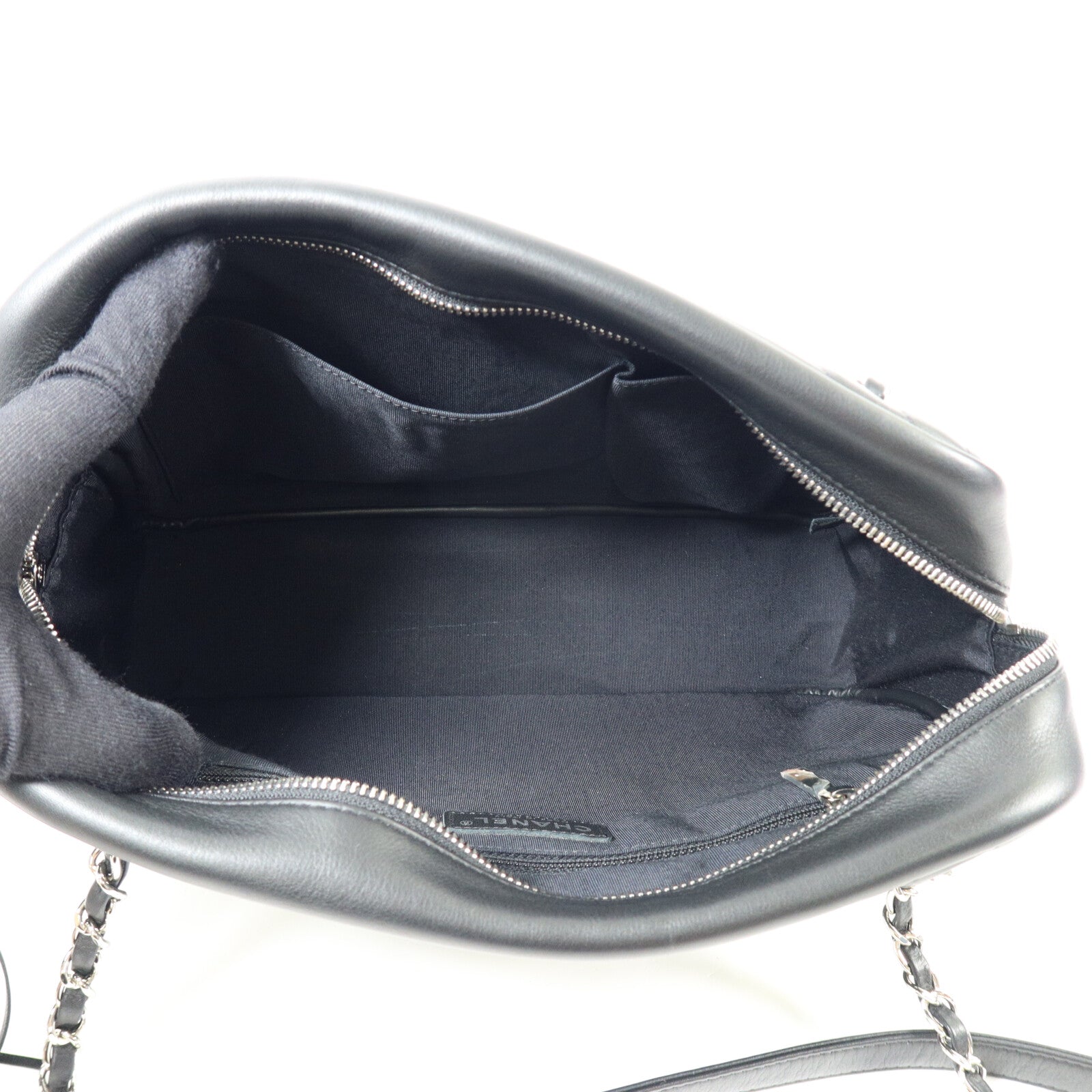 CHANEL 牛皮皮革Shoulder Bag 鏈帶肩背袋