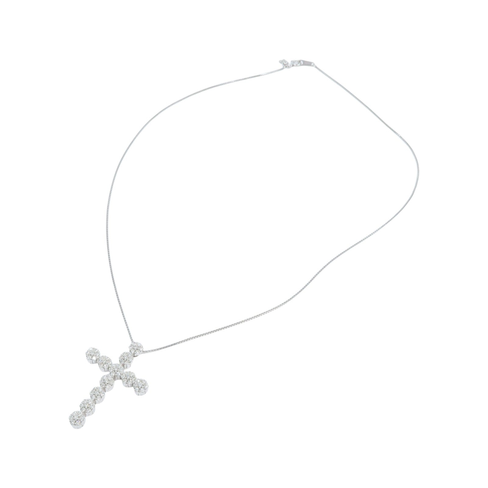 JEWELRY 18K白金Diamond Necklace鑽石項鍊