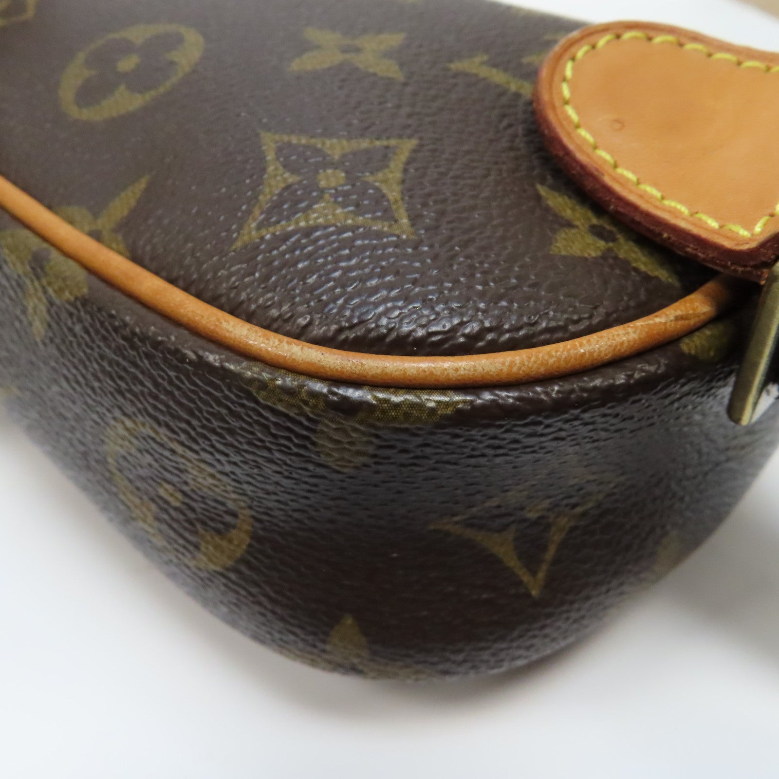 LOUIS VUITTON Monogram Pochette Gange Waist Bag金扣腰包啡色