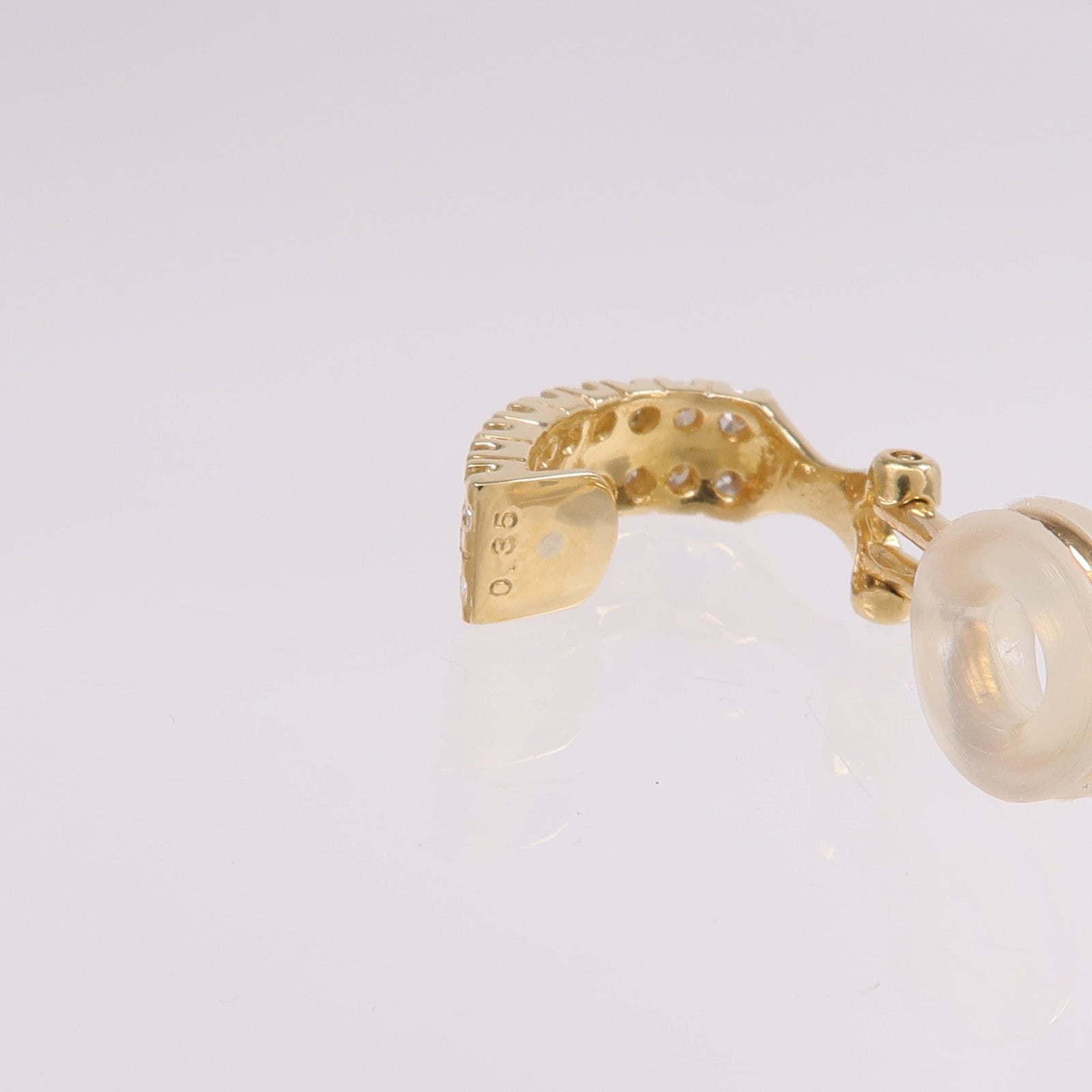 JEWELRY 18K黃金Diamond Earrings鑽石耳環