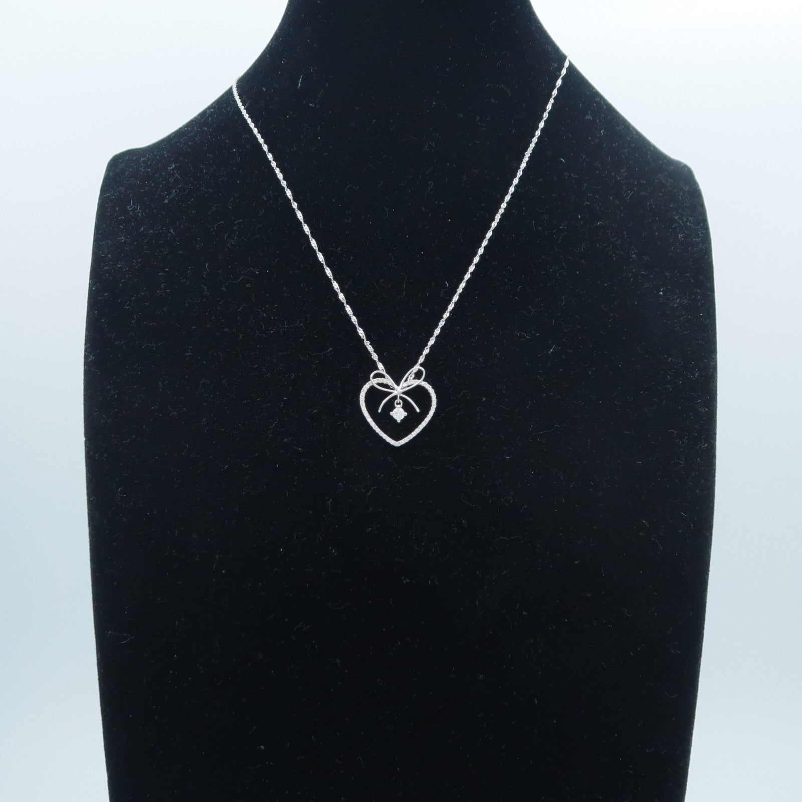JEWELRY 18K白金Diamond Necklace鑽石項鍊