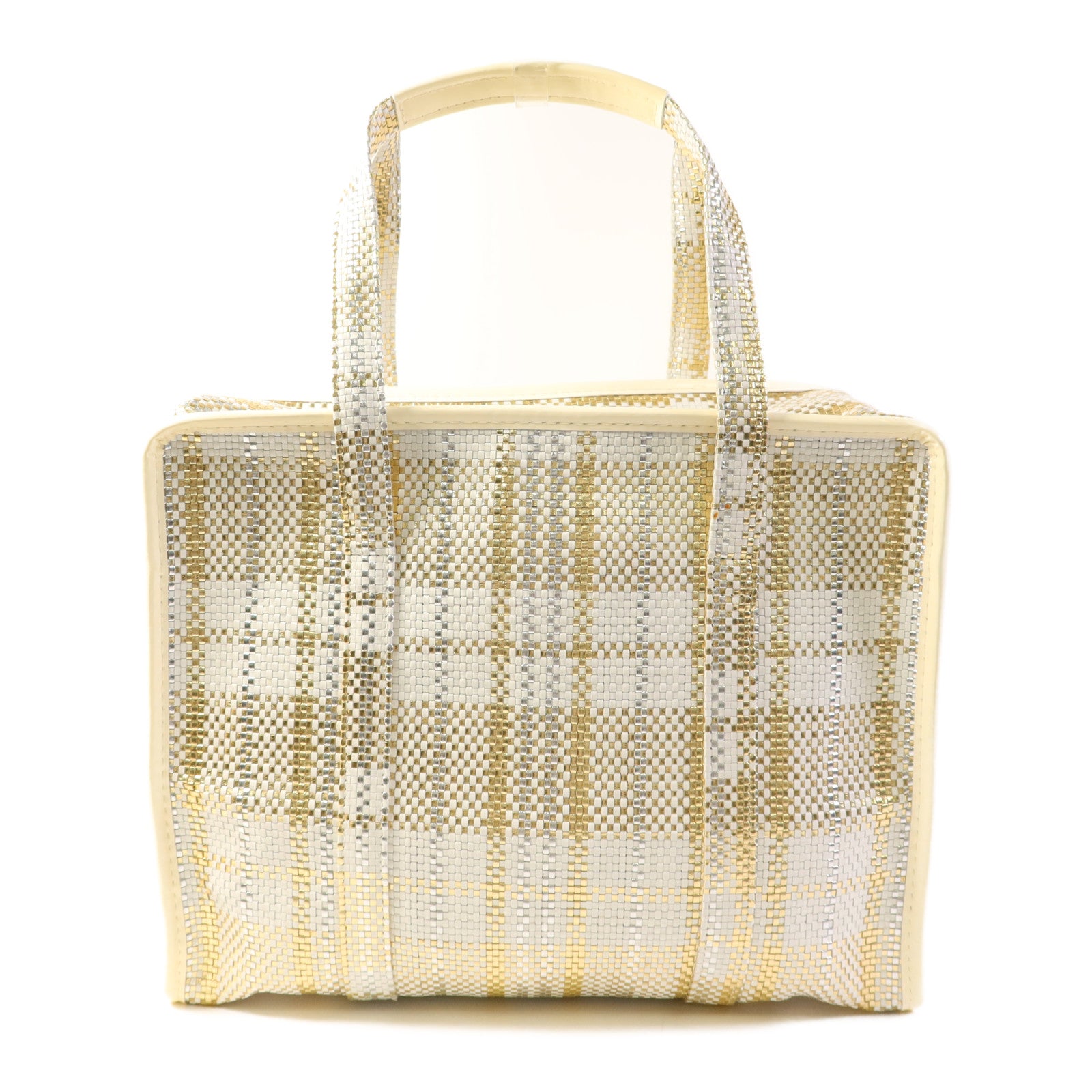 LOUIS VUITTON 皮革Street Shopper PM金扣手挽袋