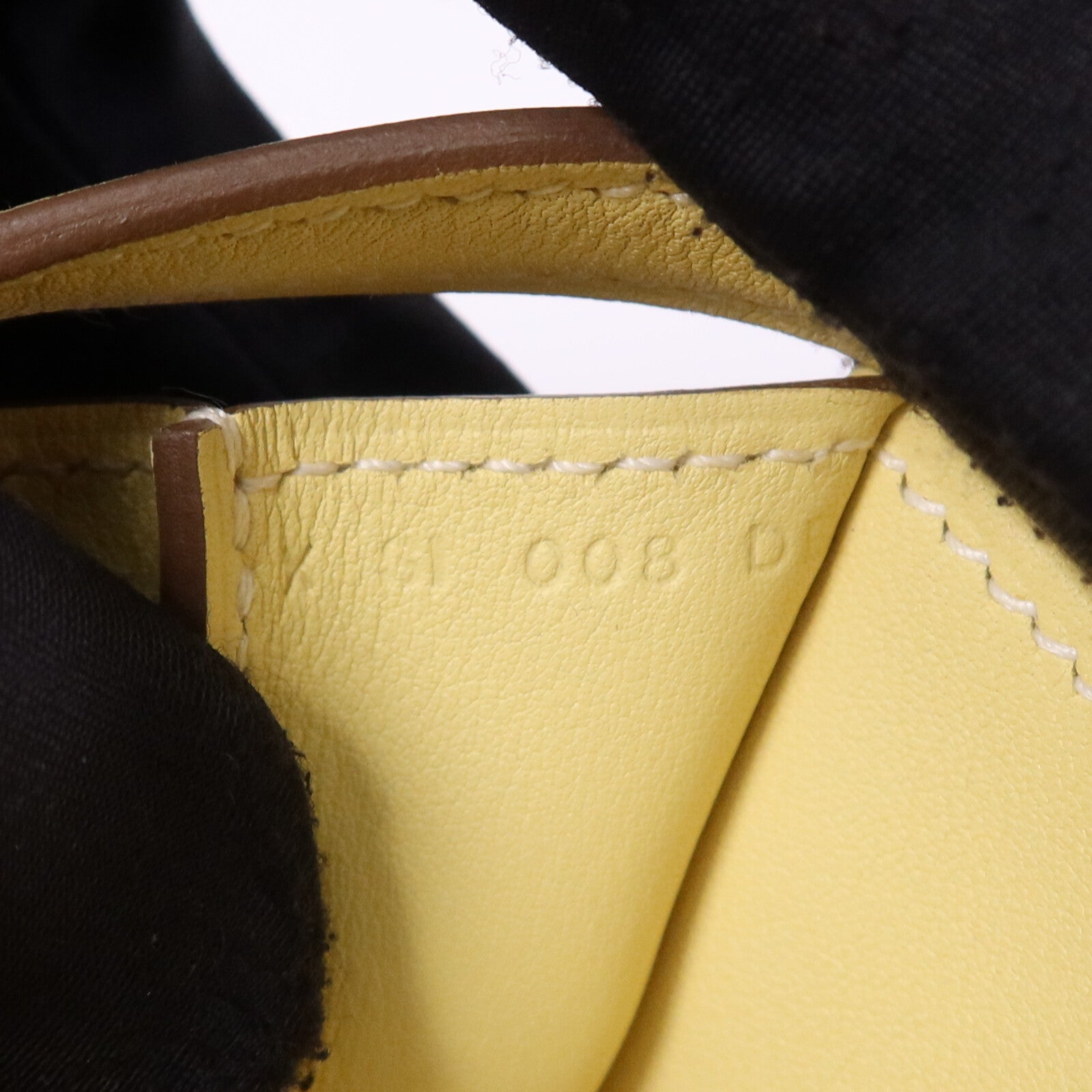 HERMES Swift皮革Mini Halzan銀扣手挽肩背兩用袋Jaune Poussin