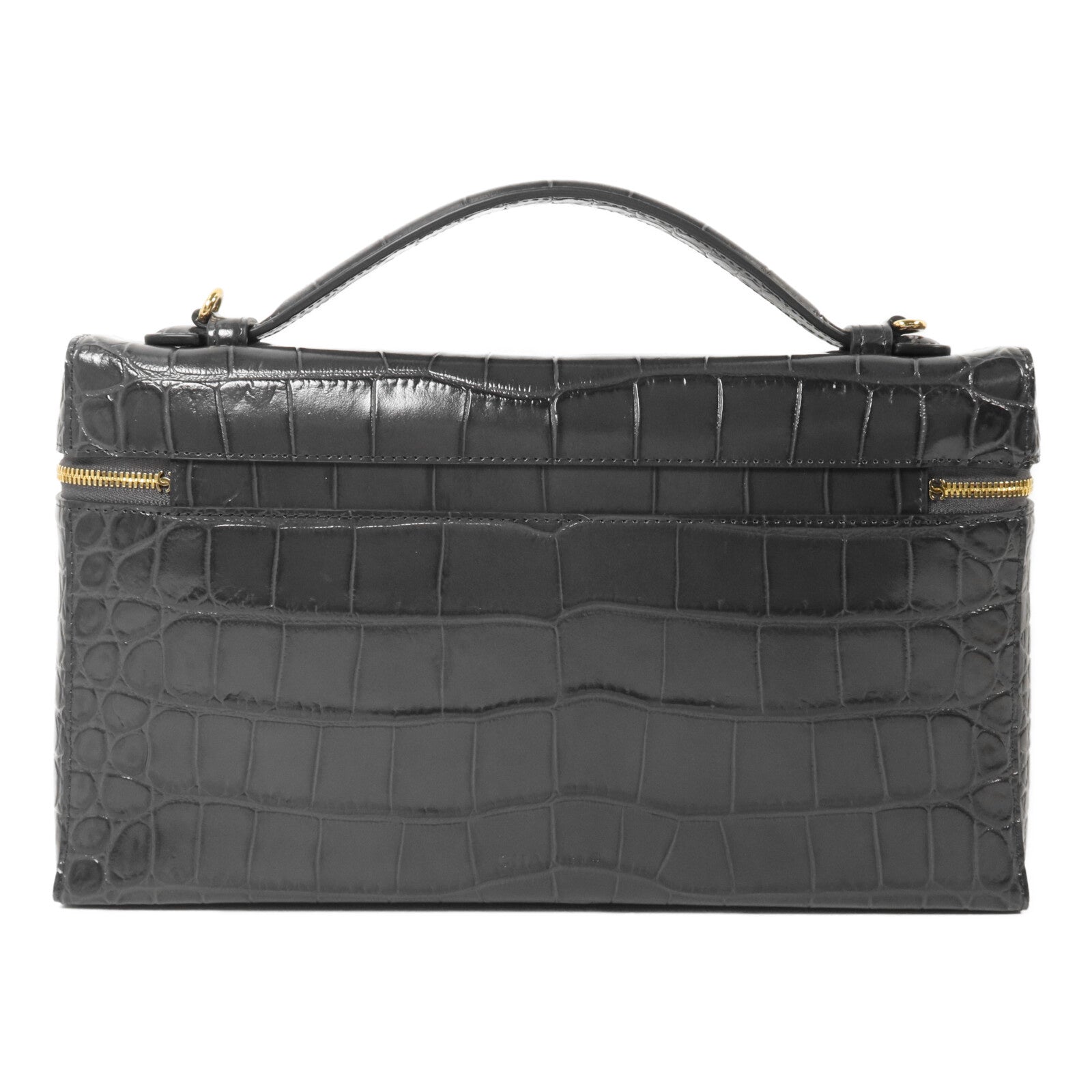 CHANEL 牛皮皮革Vanity Case鏈帶手挽肩背兩用袋