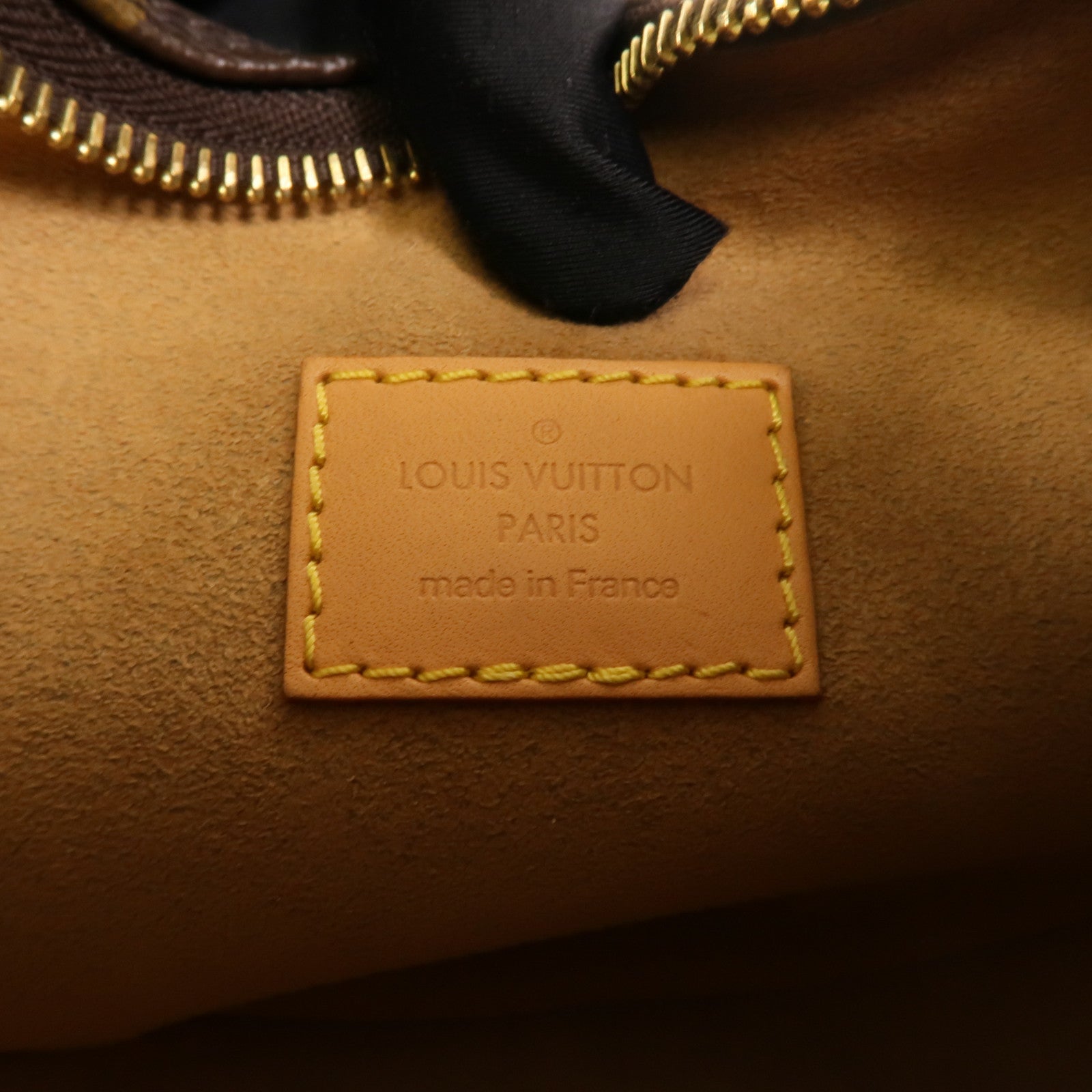 LOUIS VUITTON Monogram Loop金扣肩背袋棕色