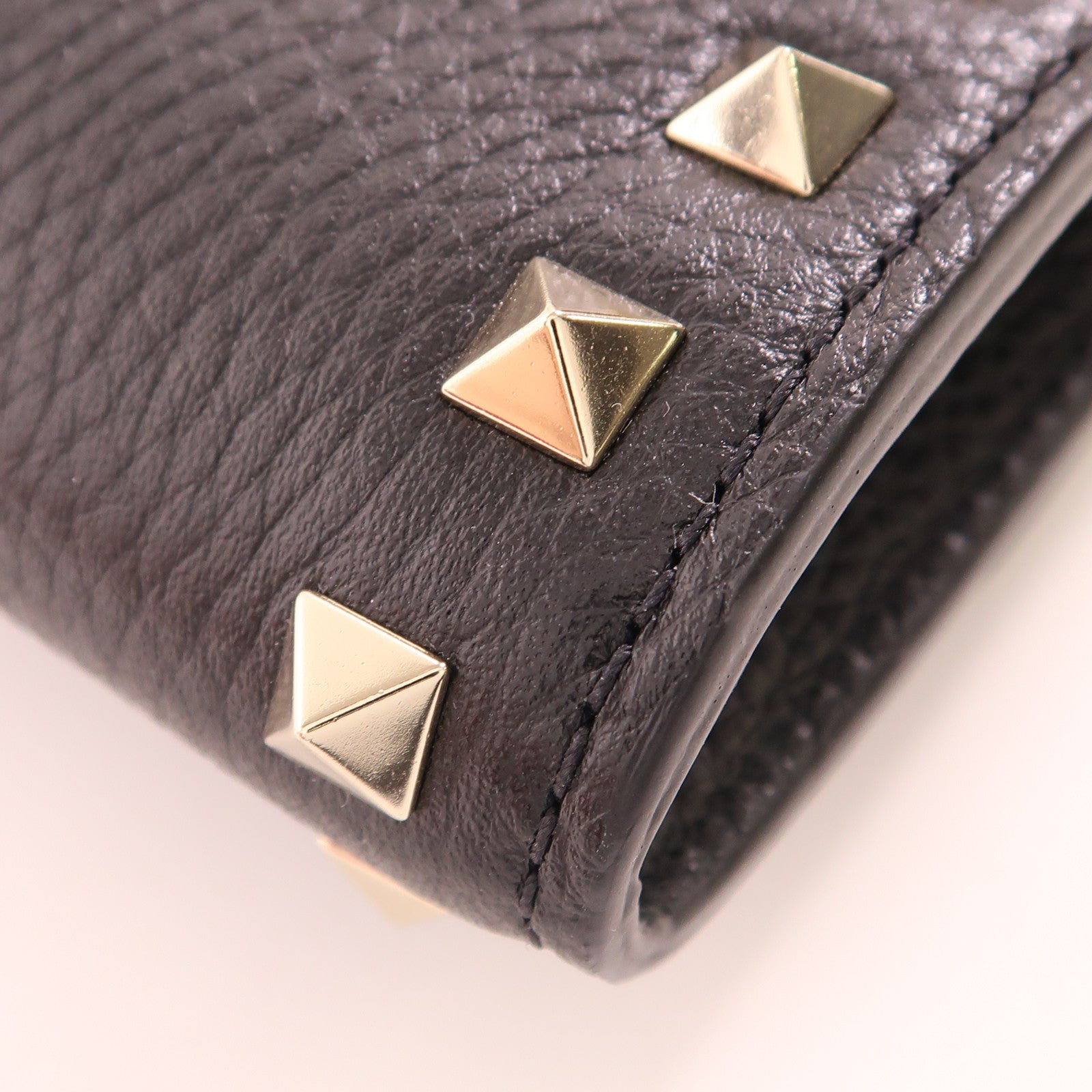 Valentino 【激減優惠】牛皮皮革Rockstud WOC肩背袋