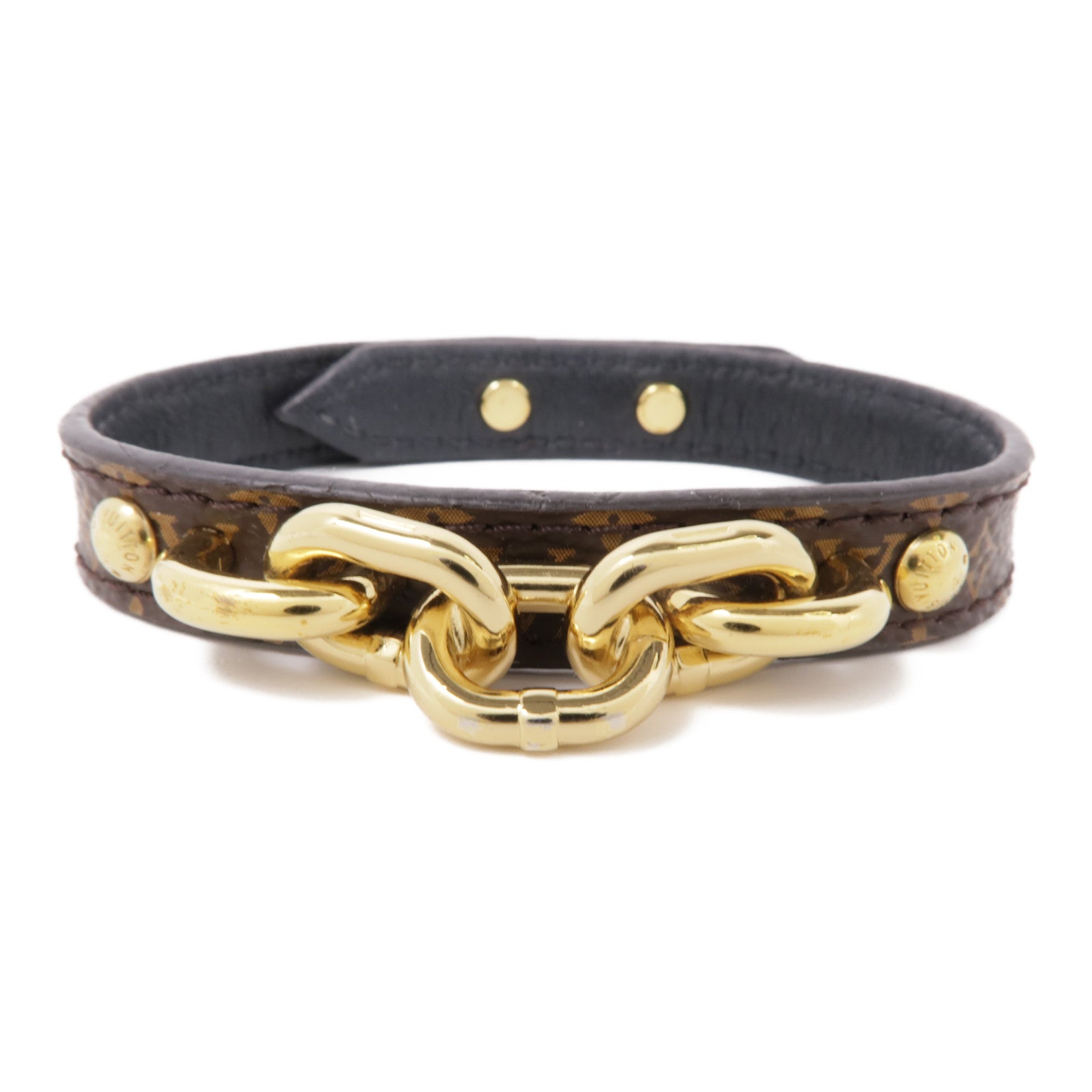 LOUIS VUITTON 【激減優惠】Monogram Twist The Chain金扣手鐲