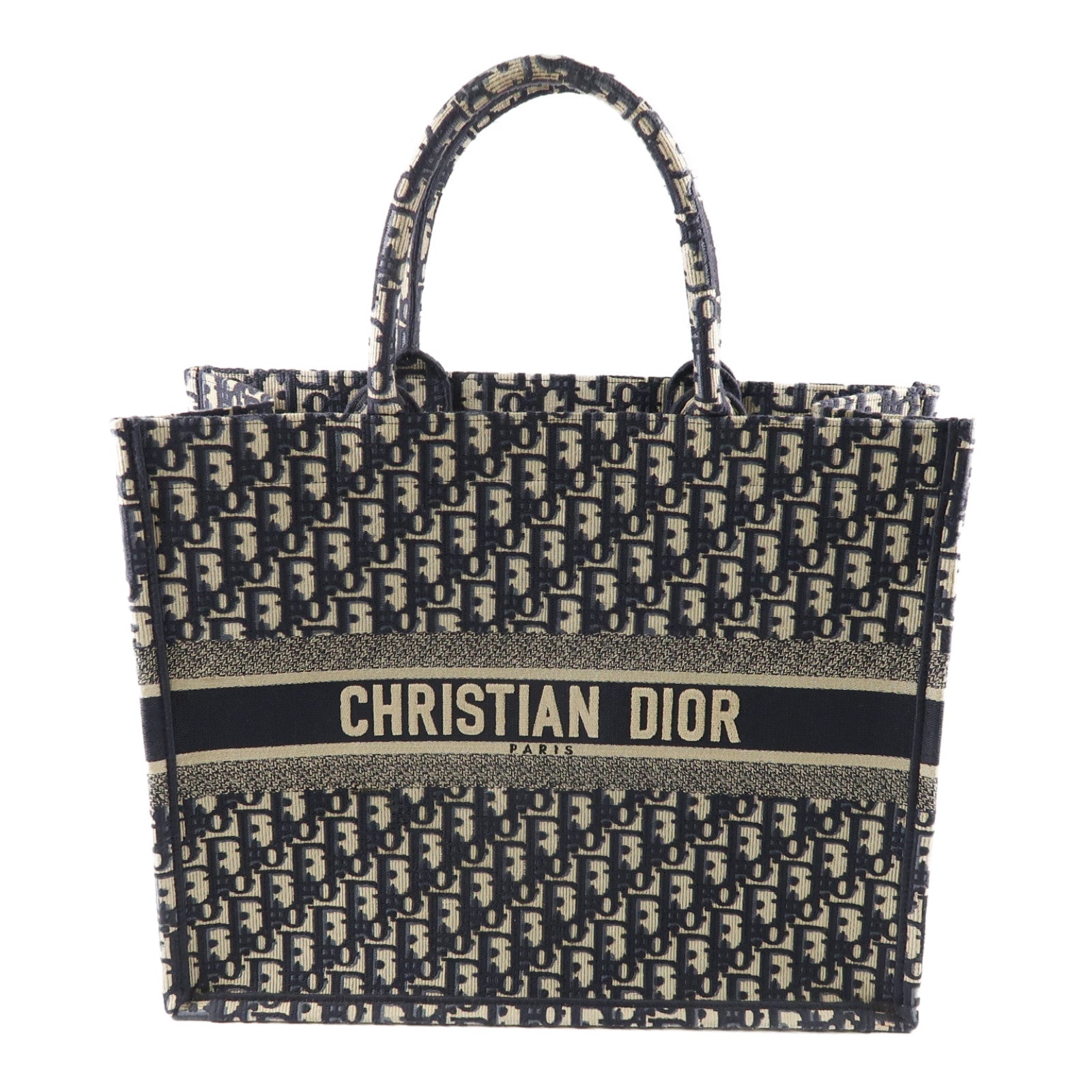 Dior 帆布Book Tote Bag手挽袋藍色