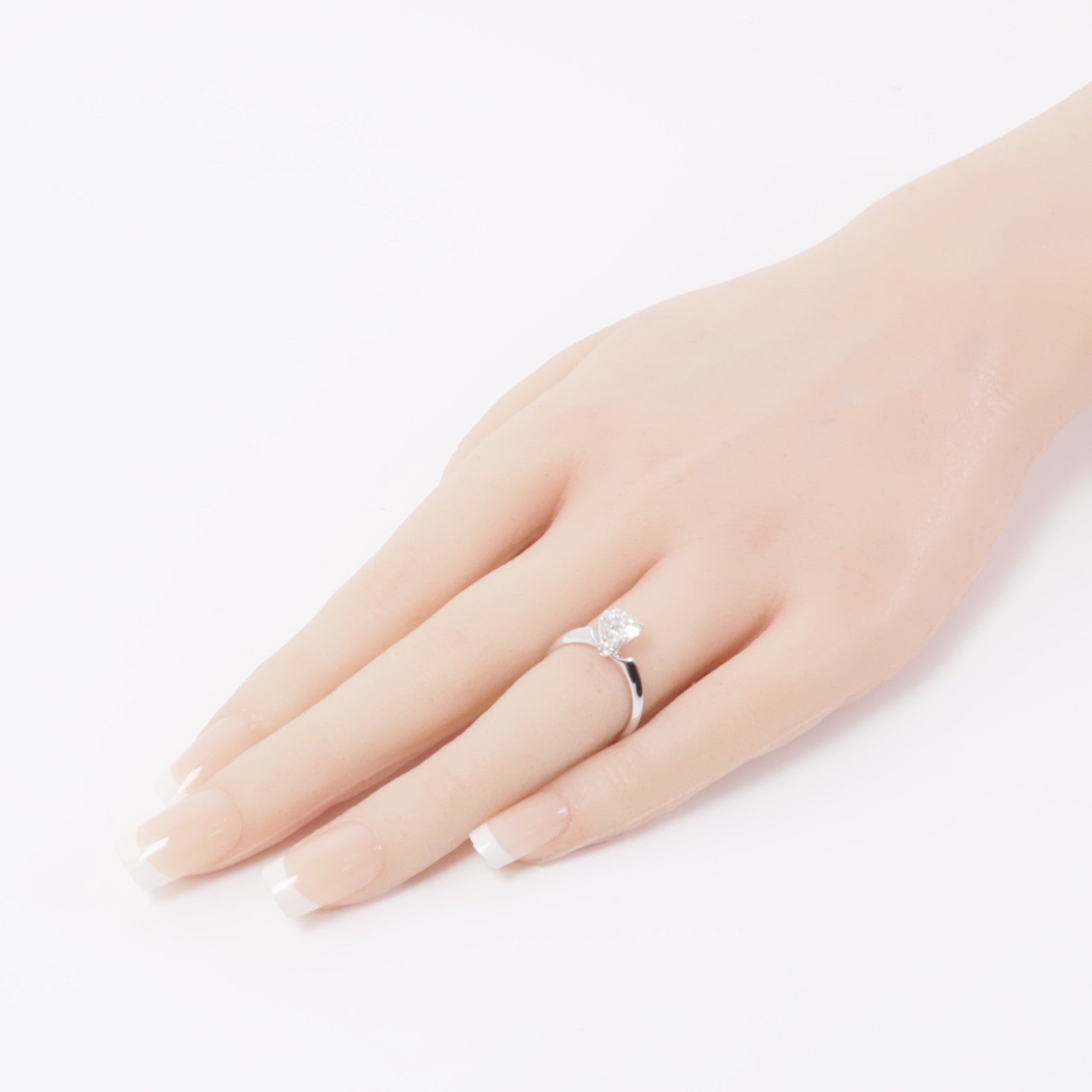 JEWELRY 18K白金Diamond Ring鑽石戒指US#4.75