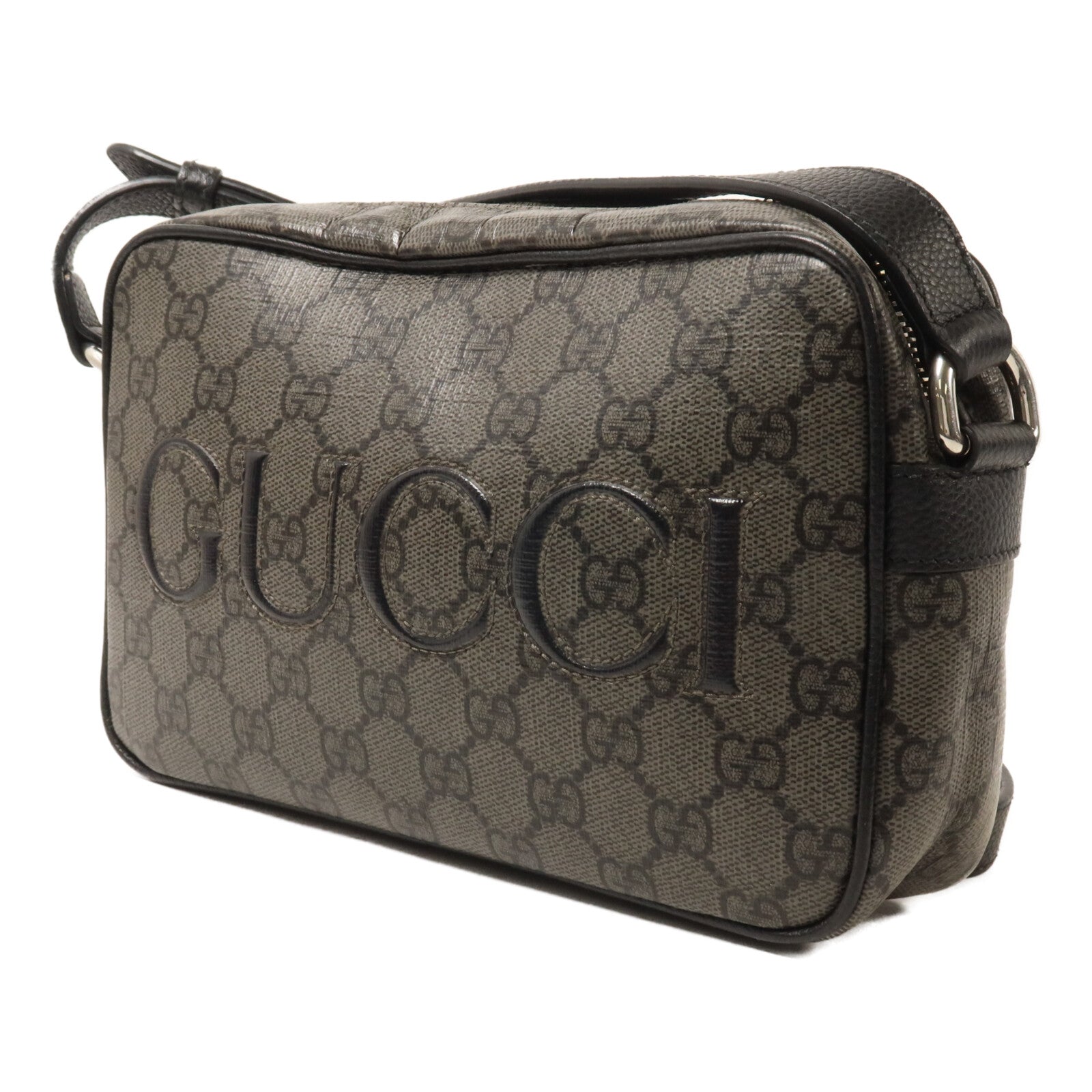 GUCCI 塗層帆布GG Supreme Bag肩背袋